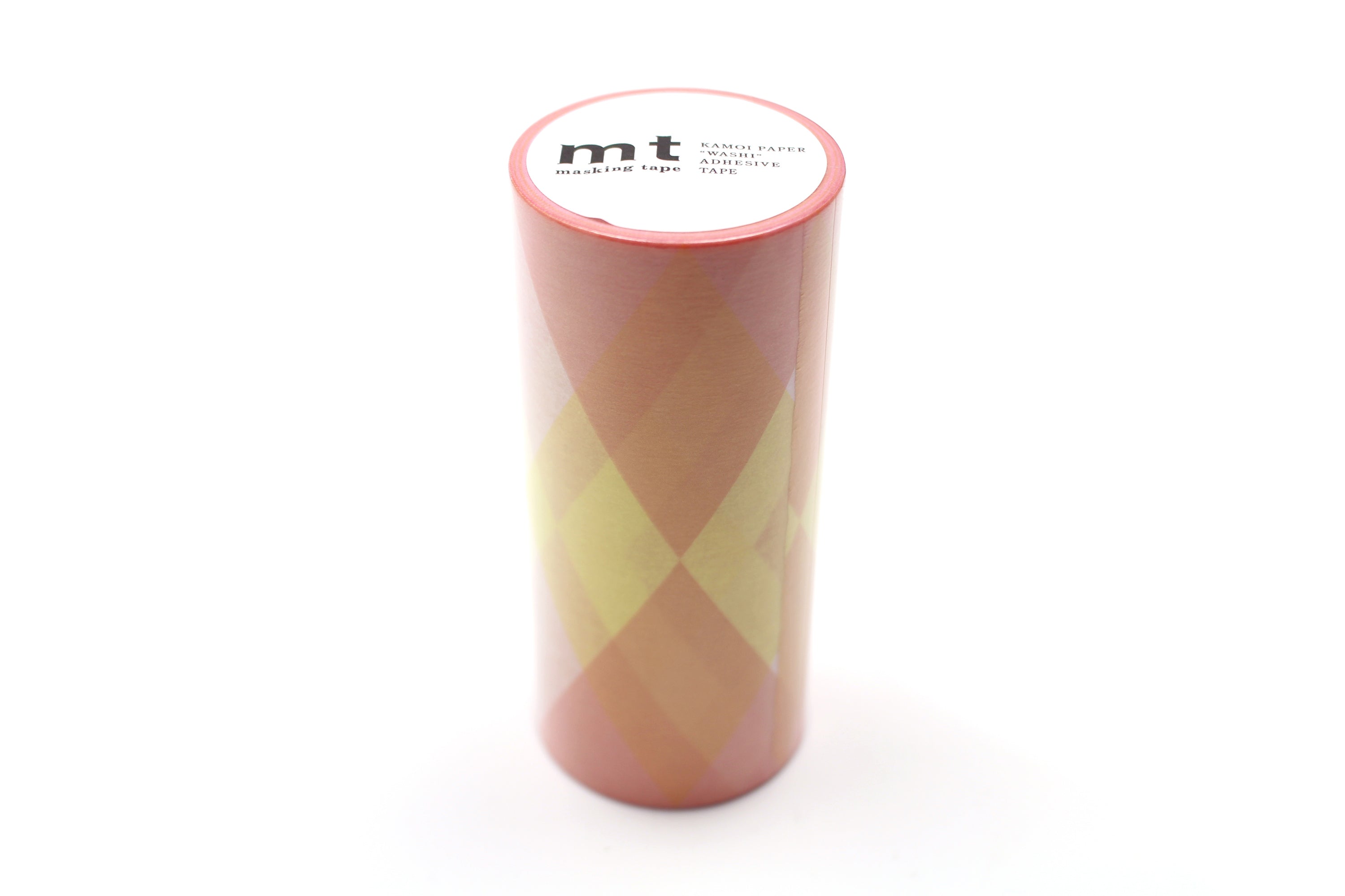 mt Basic - Triangle and Diamond Pink - 100mm Washi Tape