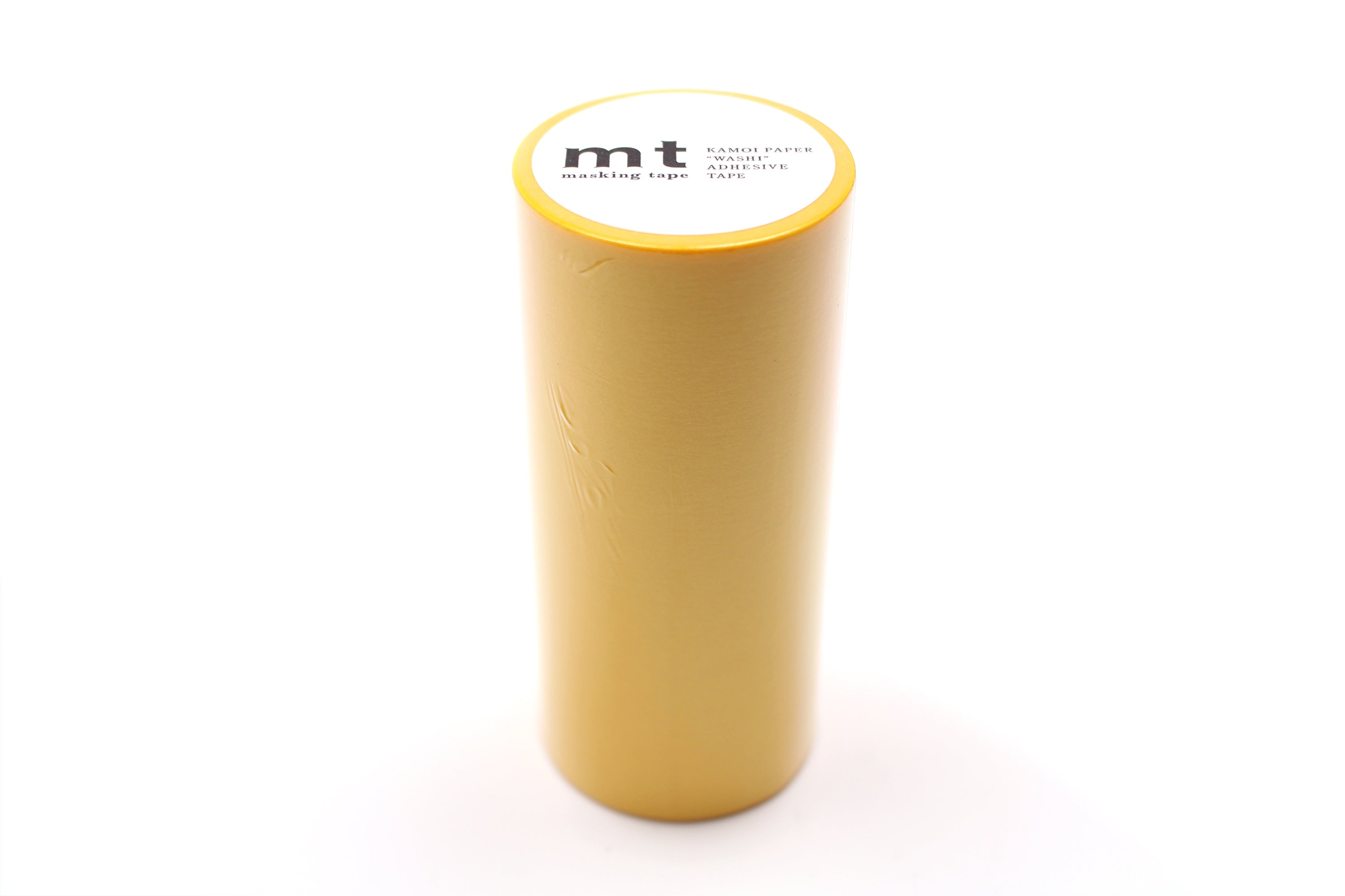 mt Basic - Yellow - 100mm Washi Tape