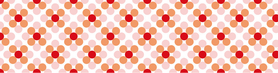 mt Basic - Oboro Dot Fire - 100mm Washi Tape