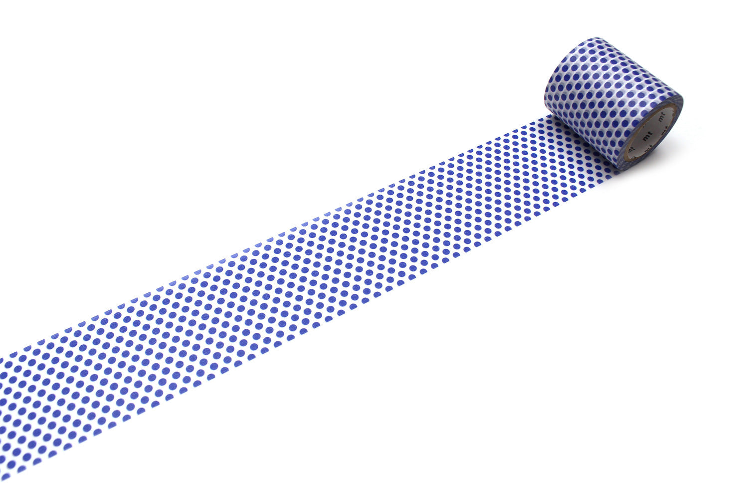 mt Basic - Dot Night Blue - 50mm Washi Tape