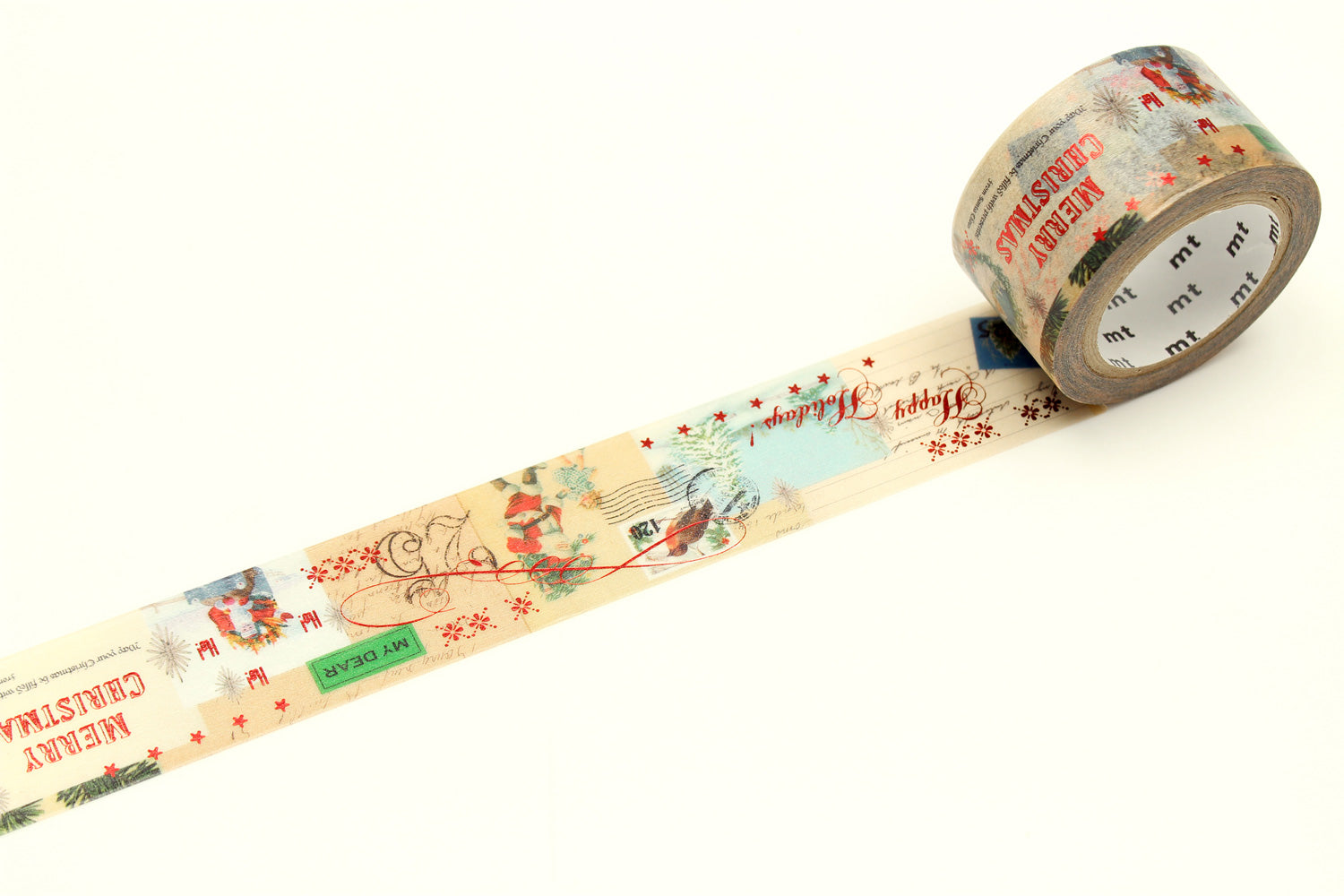 mt Christmas - Letter from Santa Claus - 25mm Washi Tape