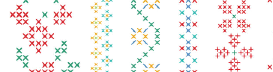 mt ex - Embroidery Line - 15mm Washi Tape