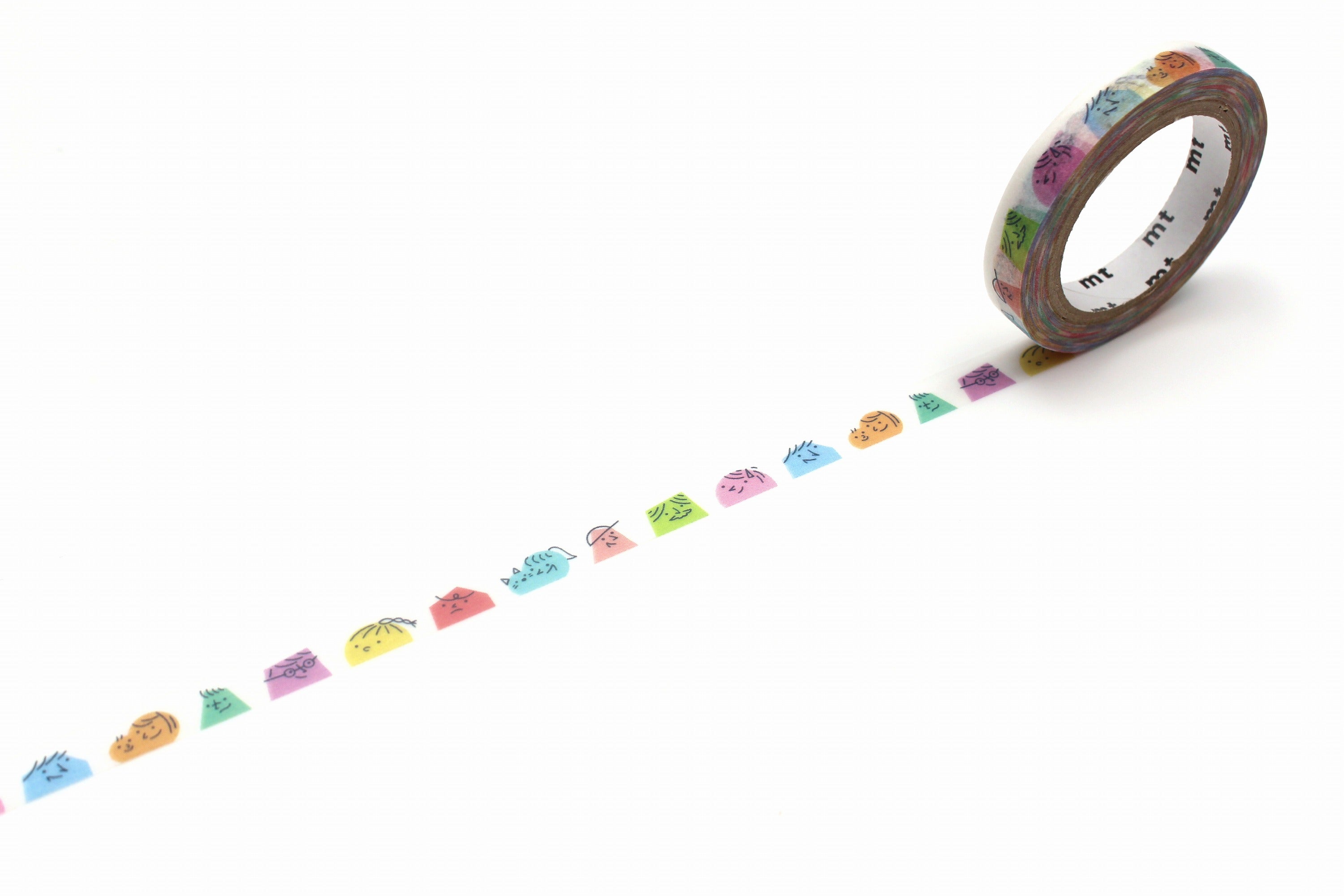 mt ex - Half Face - 7mm Washi Tape