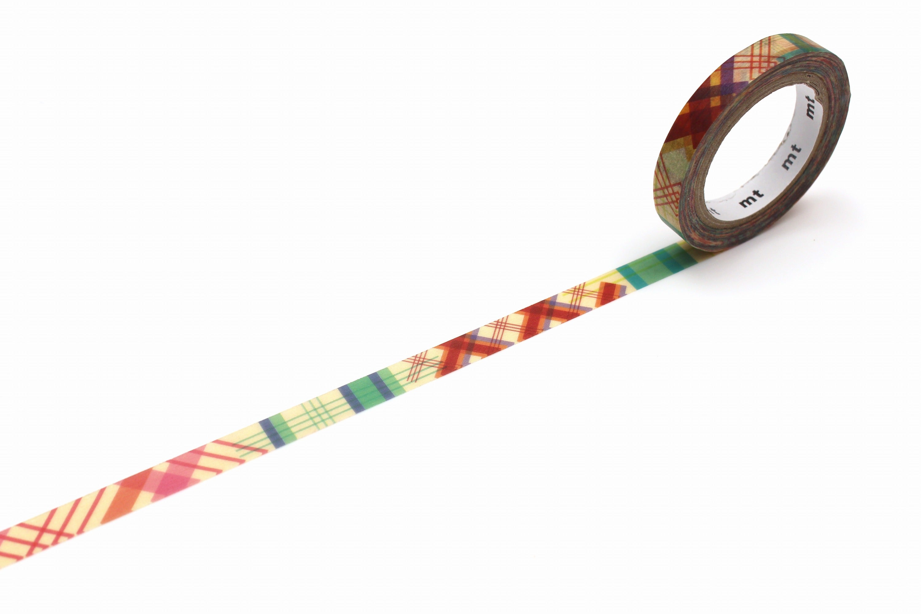 mt ex - Check Line - 7mm Washi Tape