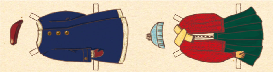 mt ex - Dress-up Autumn / Winter - 15mm Washi Tape
