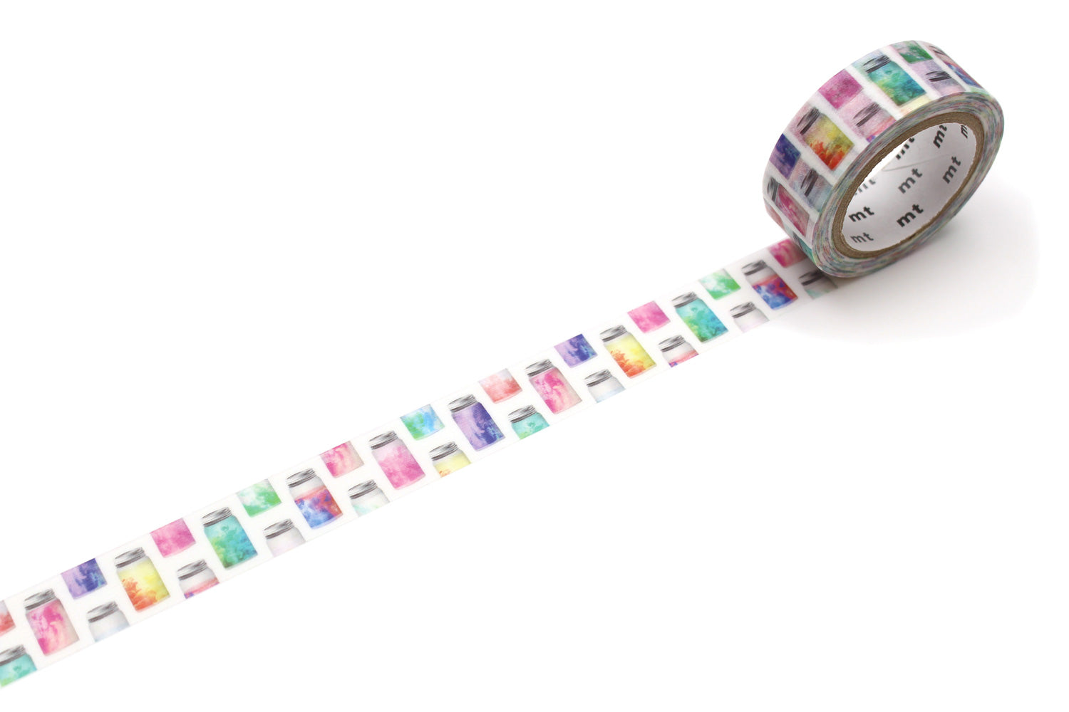 mt ex - Colorful Jar - 15mm Washi Tape