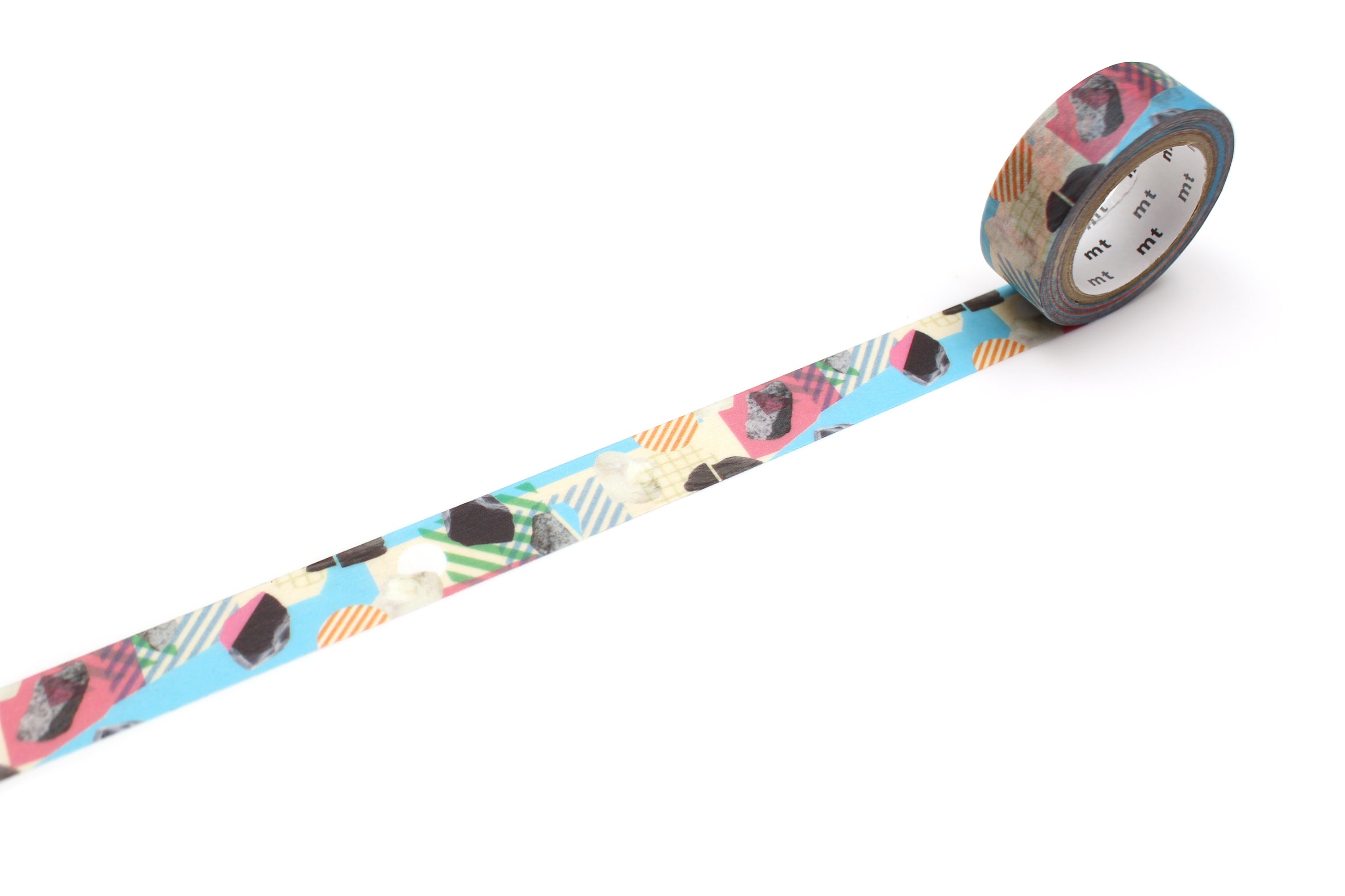 mt ex - Stone Collage - 15mm Washi Tape