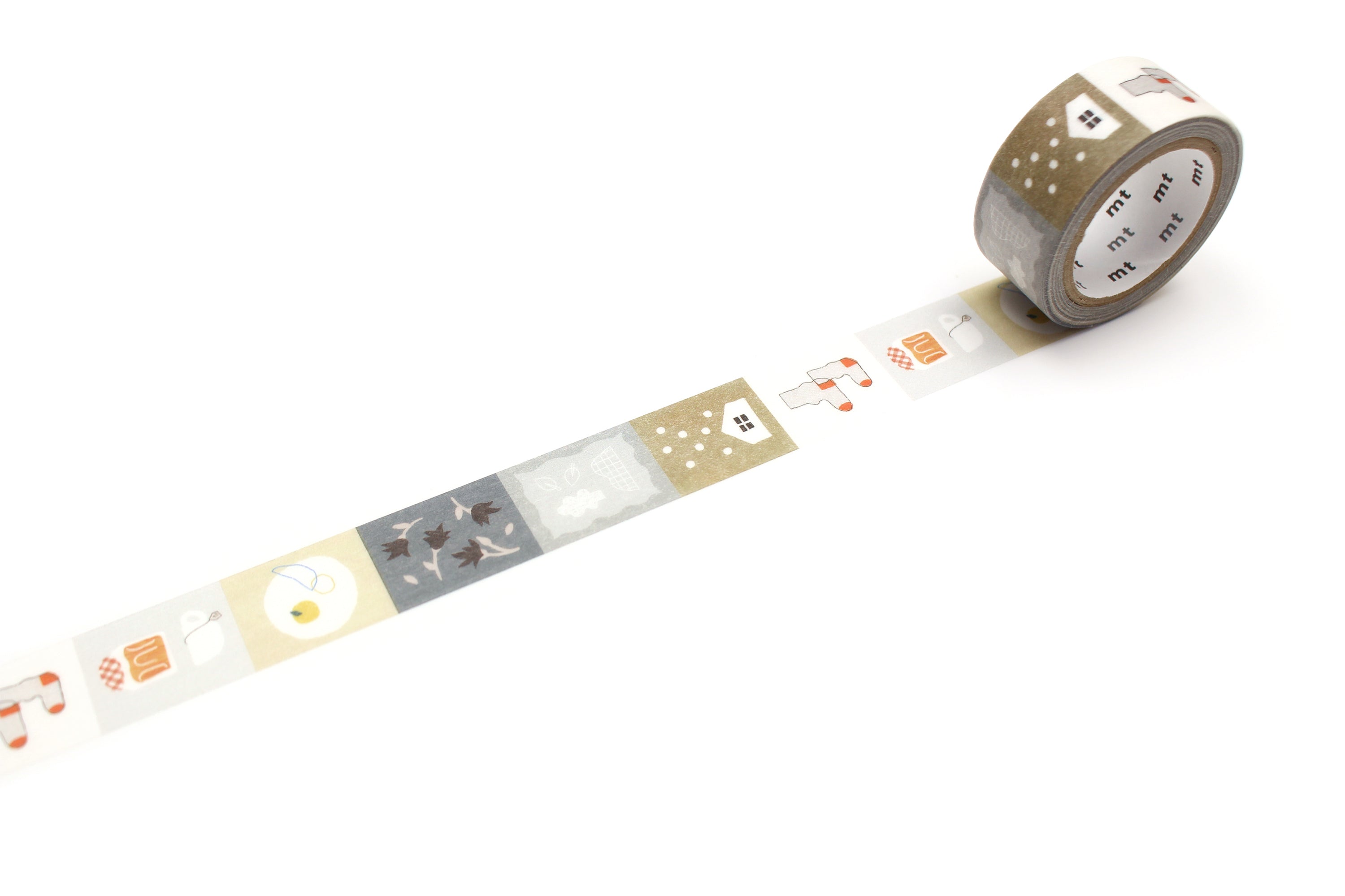 mt ex - Autumn and Winter Motif - 18mm Washi Tape