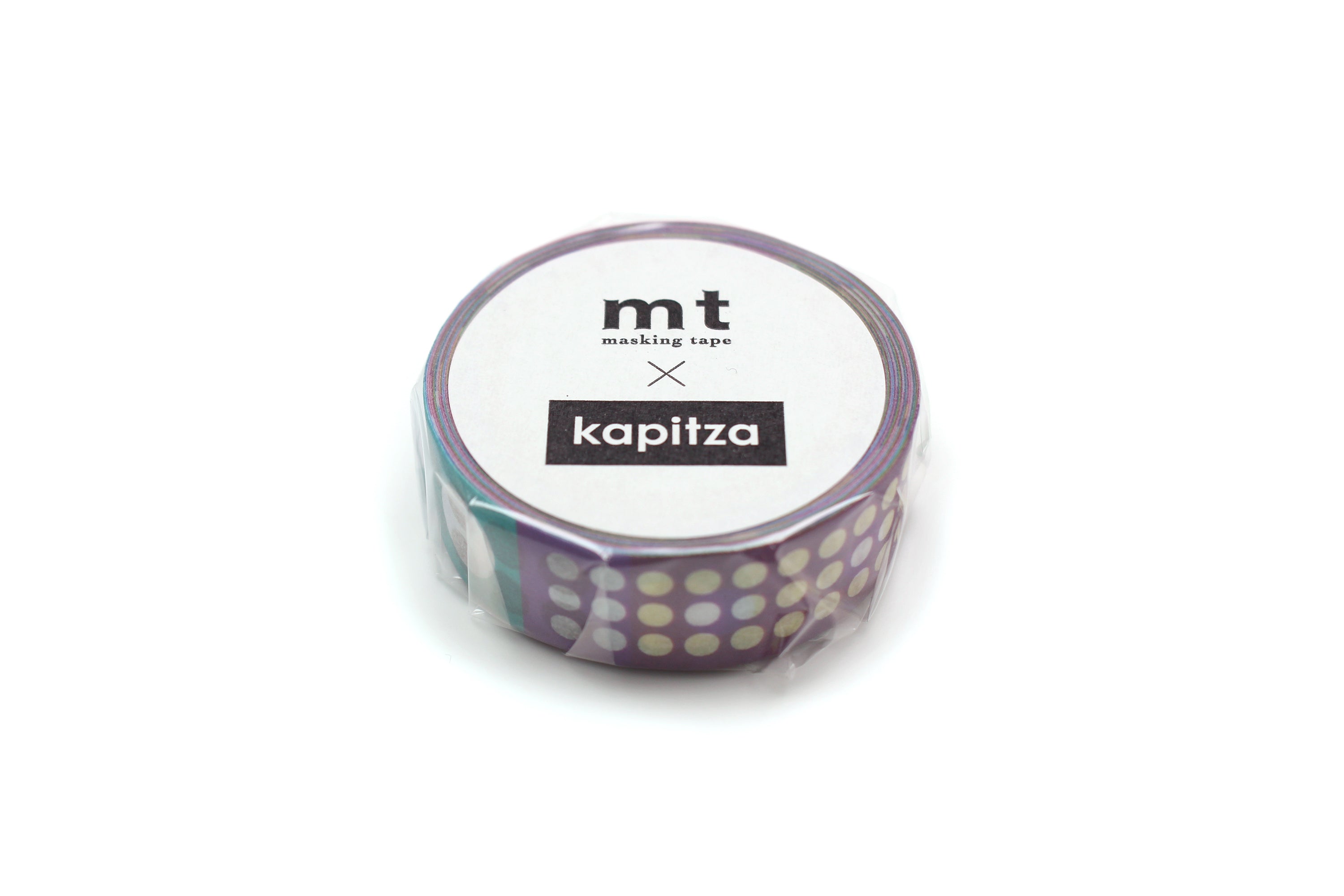 mt x Kapitza - Polka Dot Ice - 15mm Washi Tape
