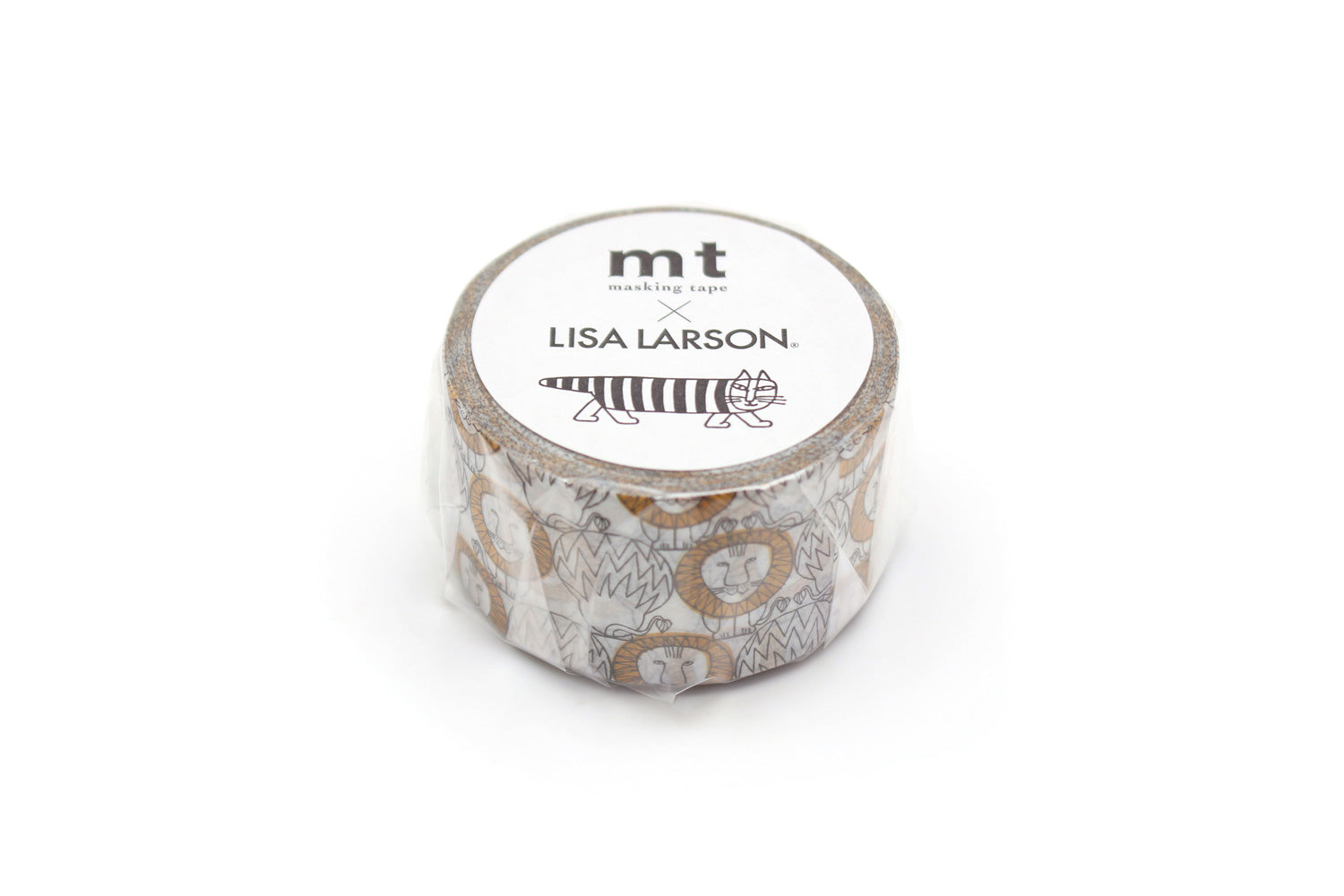 mt x Lisa Larson - Lion - 25mm Washi Tape