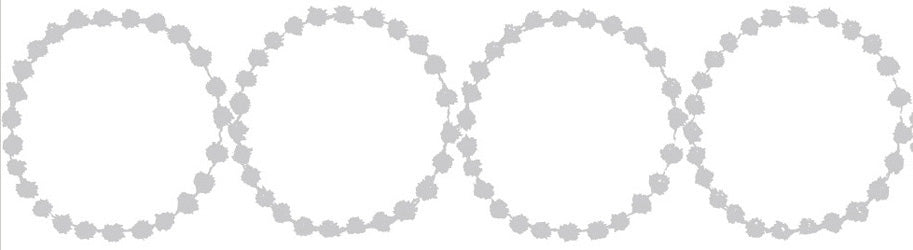 mt x Mina Perhonen - Tambourine Grande Silver - 48mm Washi Tape