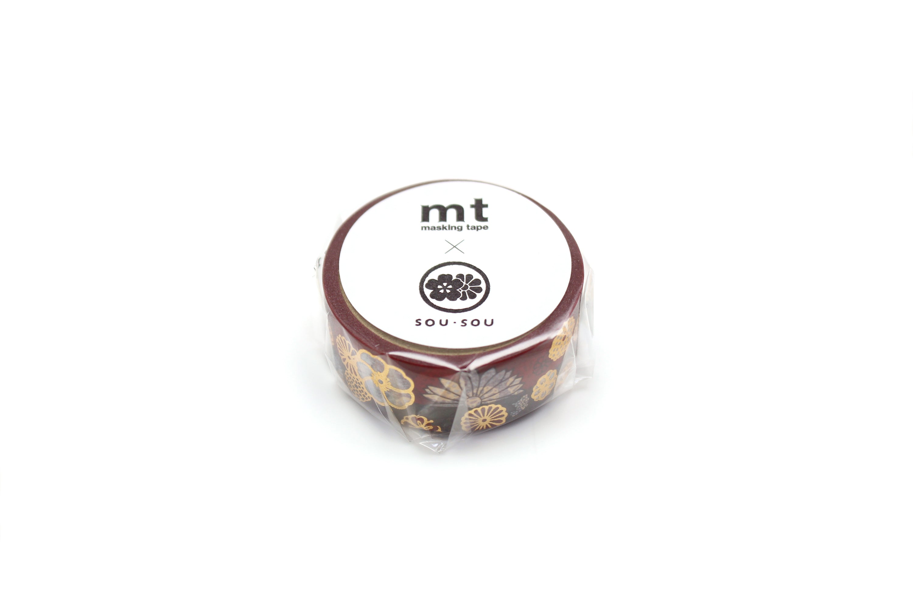 mt x SOU.SOU Foil Stamping - Kinrandonsu - 15mm Washi Tape