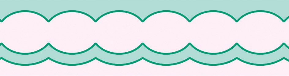 mt fab - Linked Oval - 15mm Tracing Paper Washi Tape