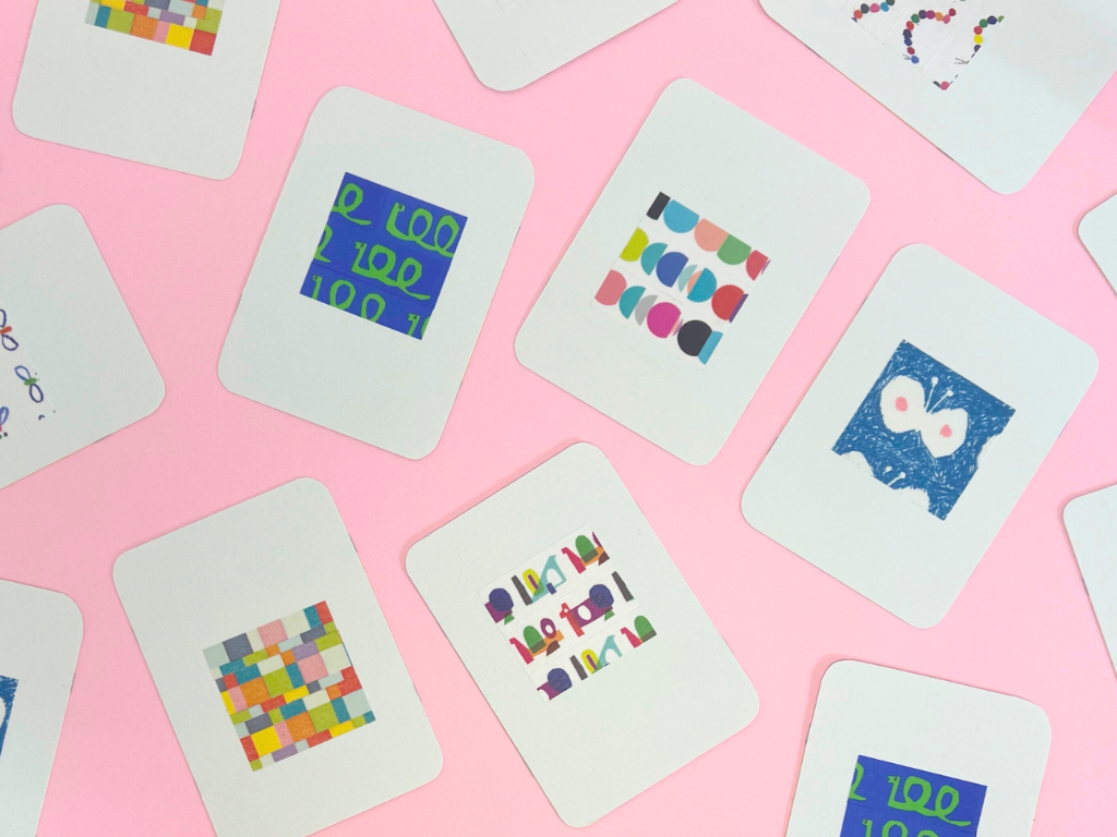 Create a personalised memory card game with mt Masking Tape