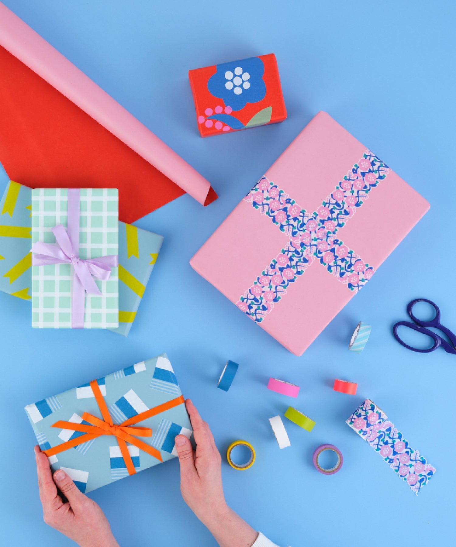 Get creative with mt Masking Tape gift wrap 