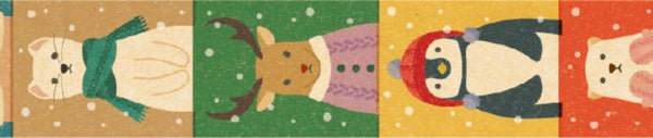 MT Washi Tape - Winter Attire (1.5cm)