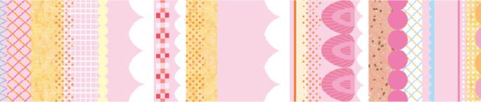 mt ex - Cake Graphic -  18mm Washi Tape