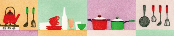 MT x Maruichikyu Washi Tape - Kitchen (1.5cm)