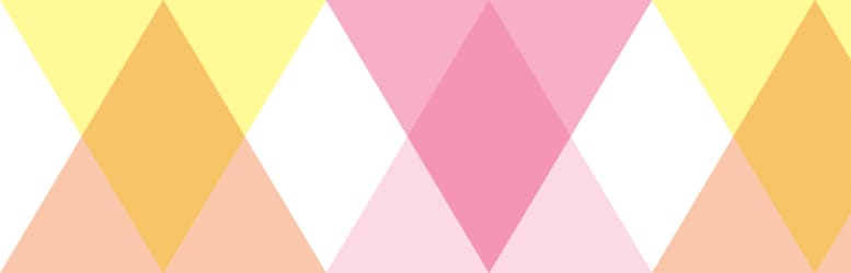 mt Basic - Triangle and Diamond Pink - 15mm Washi Tape