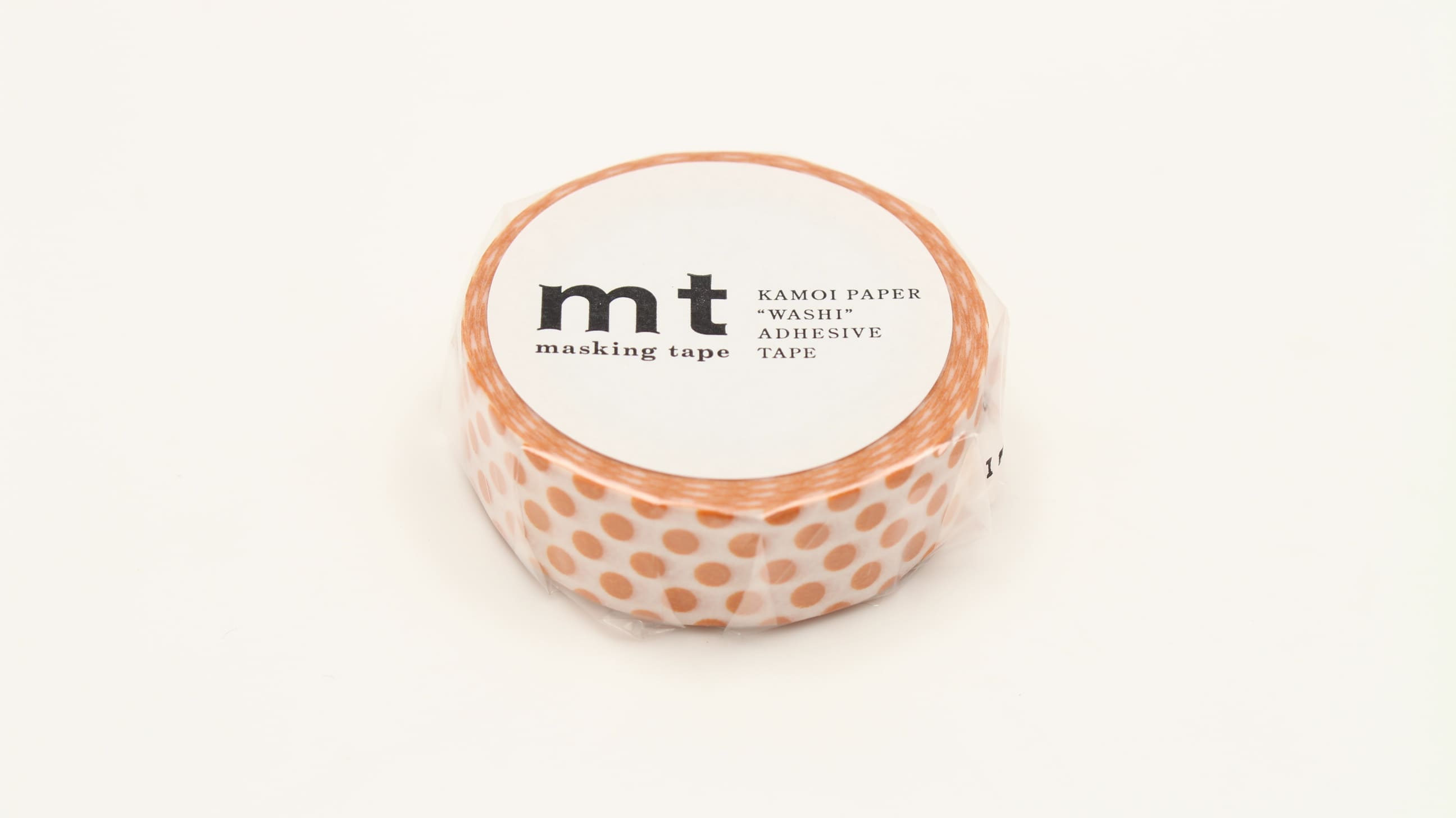 mt Basic - Dot Mandarin - 15mm Washi Tape
