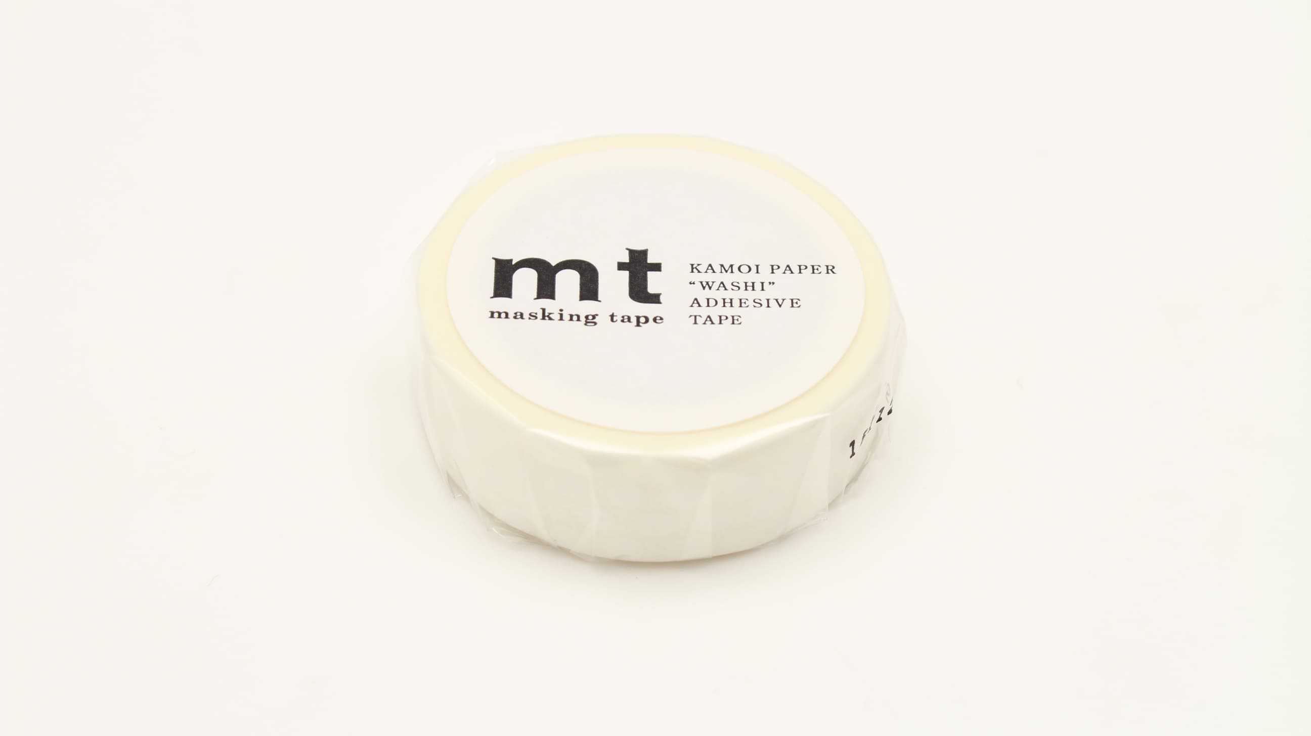 mt Basic - Dot White - 15mm Washi Tape