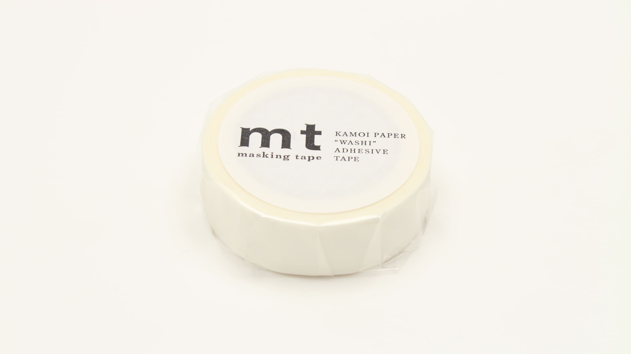 mt Basic - Stripe White - 15mm Washi Tape