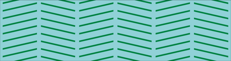 mt Basic - Diagonal Green - 15mm Washi Tape