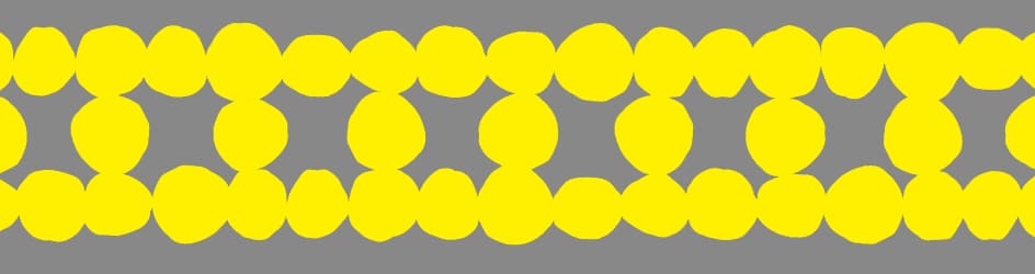 mt Basic - Ladder Dot Yellow - 15mm Washi Tape
