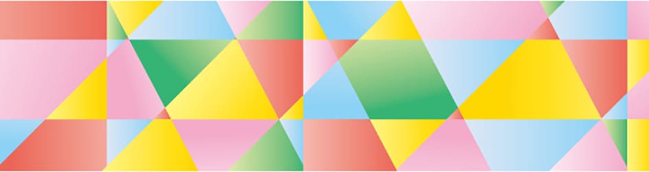 mt Basic - Polygon Gradation Vivid - 15mm Washi Tape