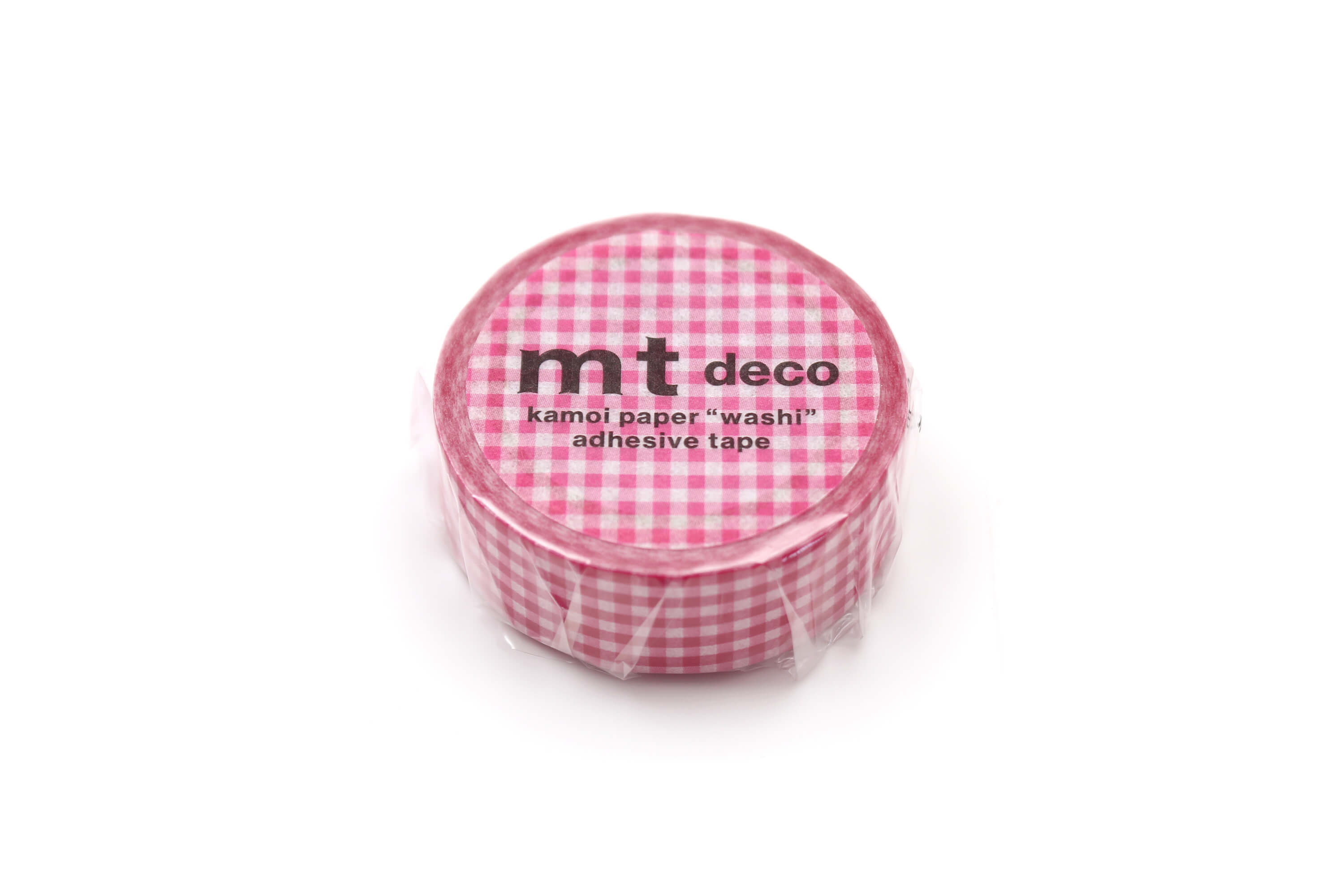 mt Basic - Delicate Checkered Pink - 15mm Washi Tape