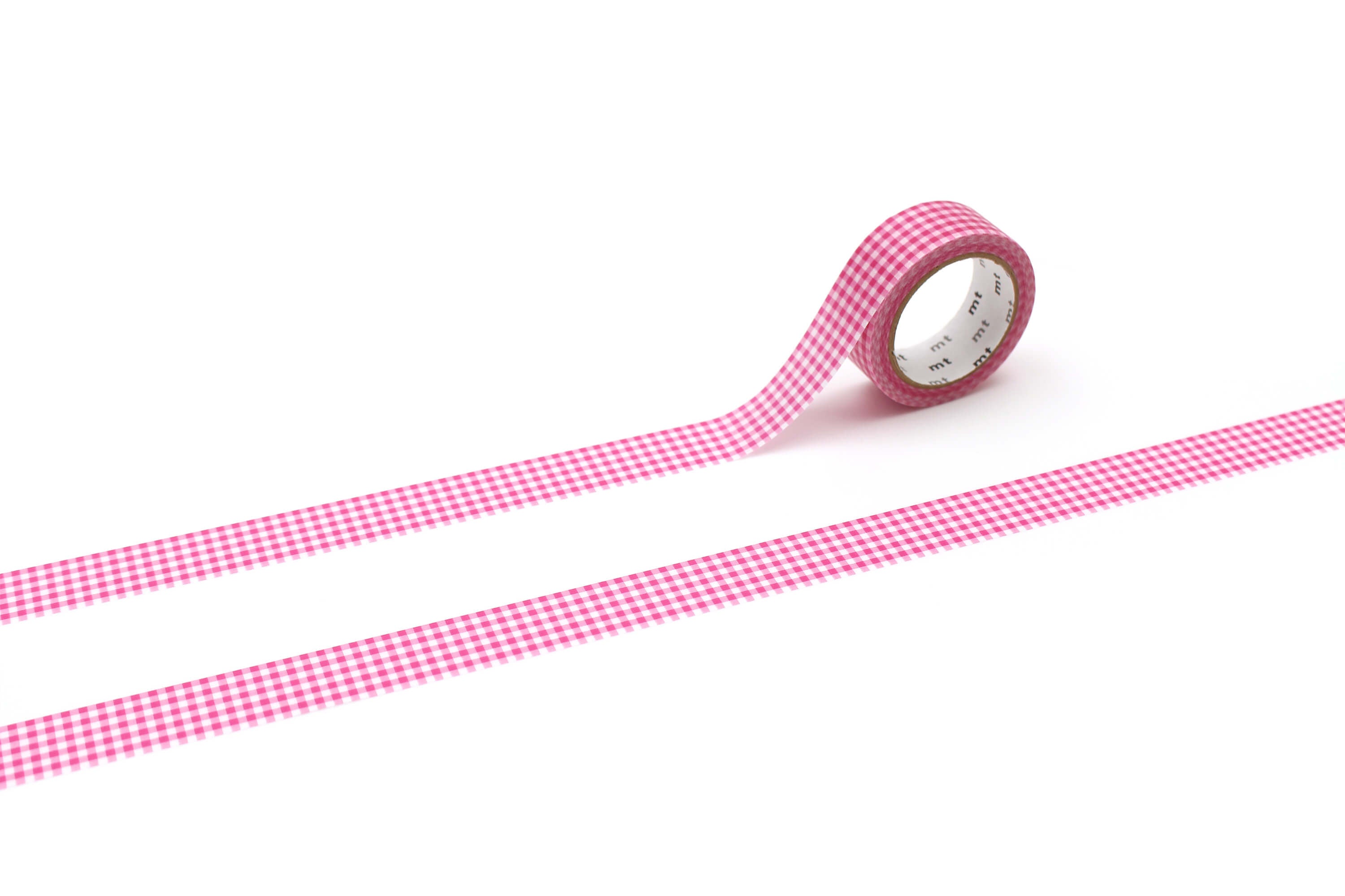 mt Basic - Delicate Checkered Pink - 15mm Washi Tape