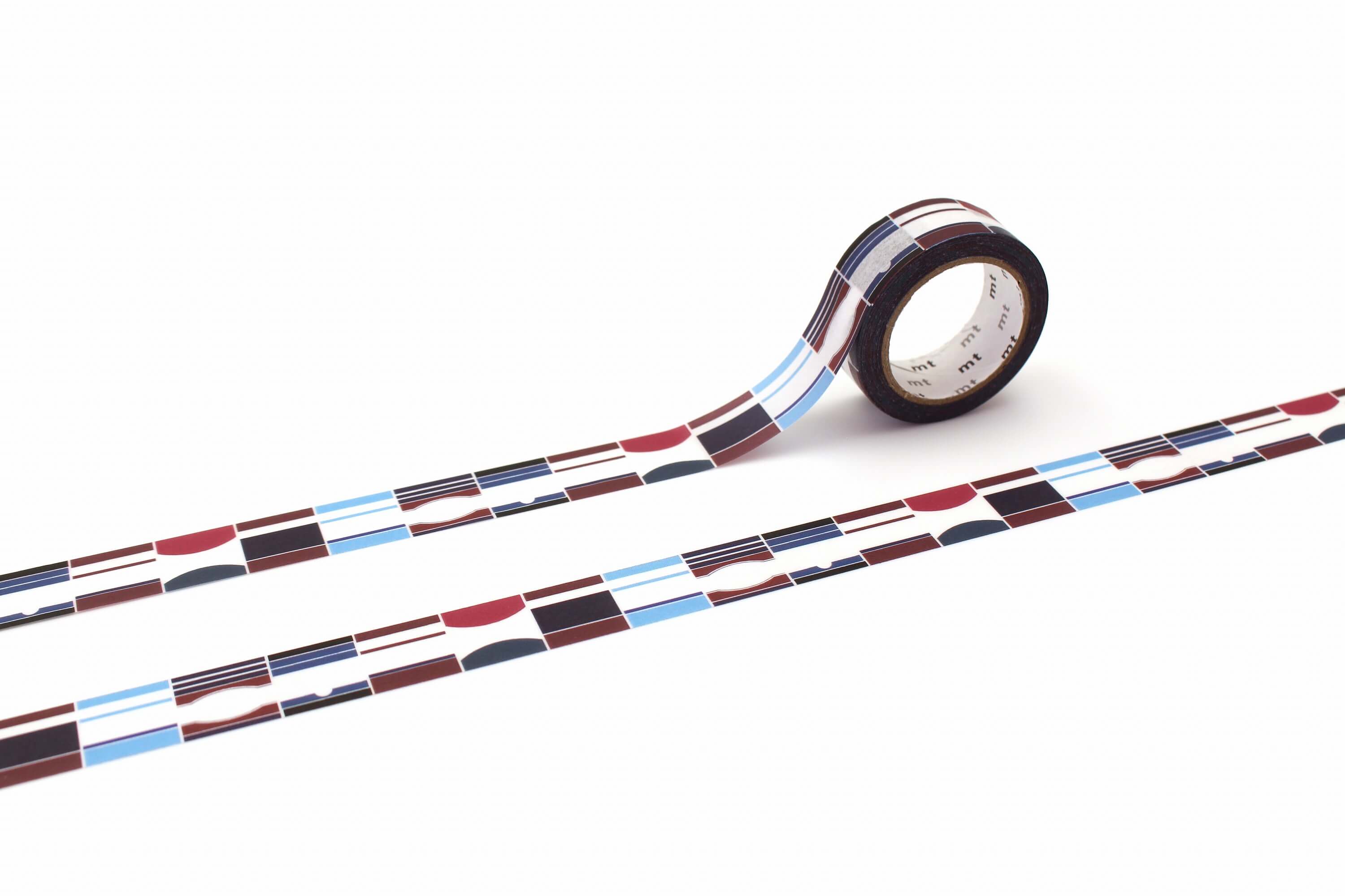 mt Basic - Retro Design Label - 15mm Washi Tape