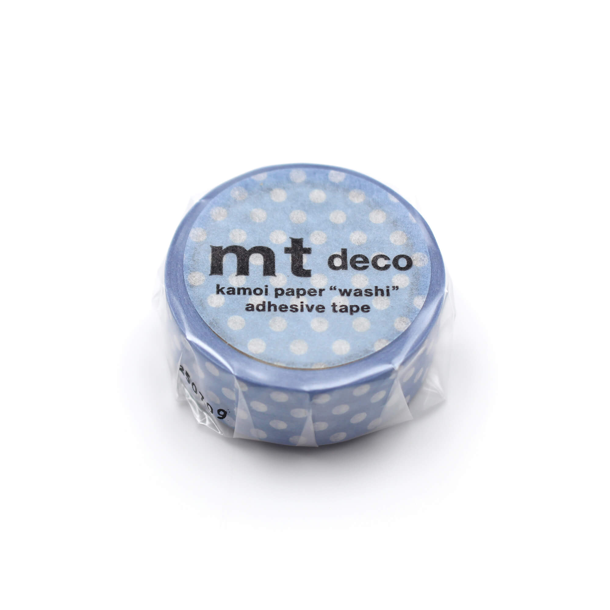mt Basic - Dot Lightblue Purple - 15mm Washi Tape