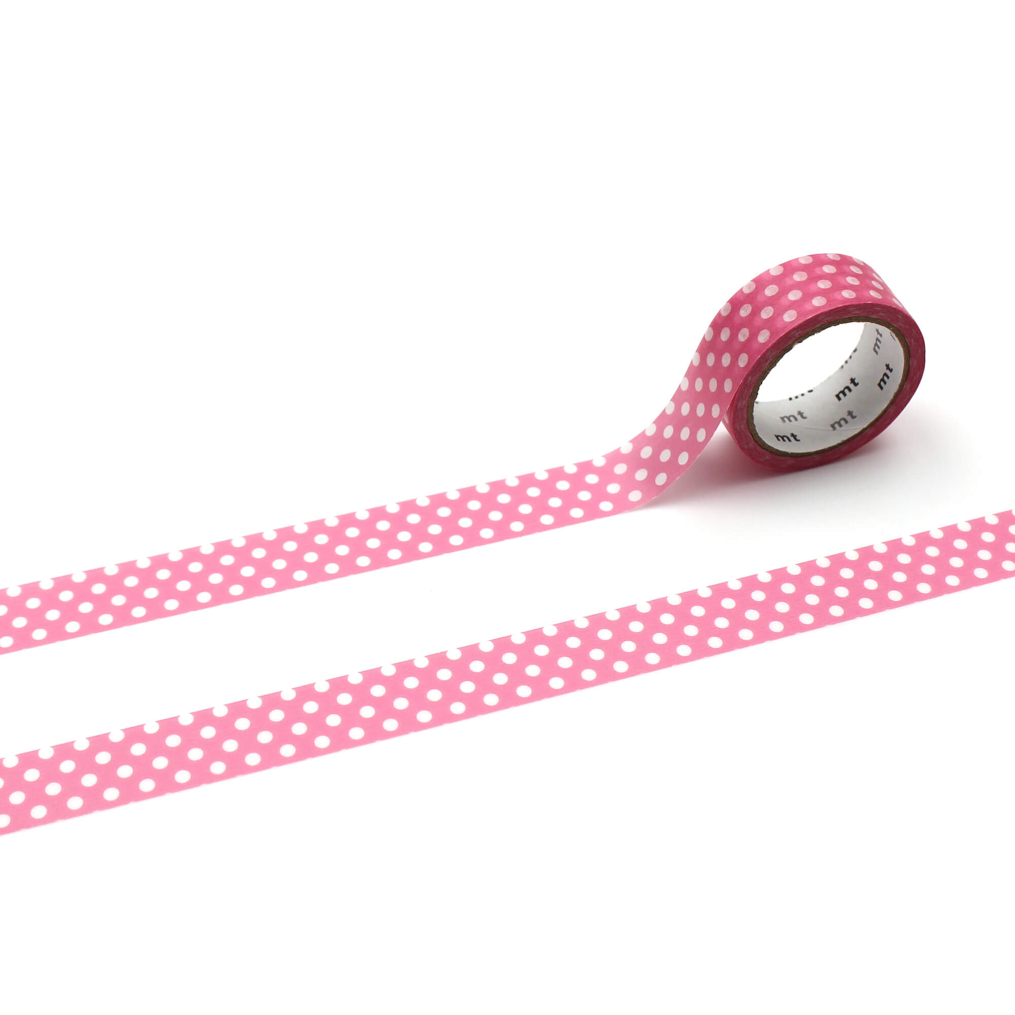 mt Basic - Dot Aurora Pink - 15mm Washi Tape