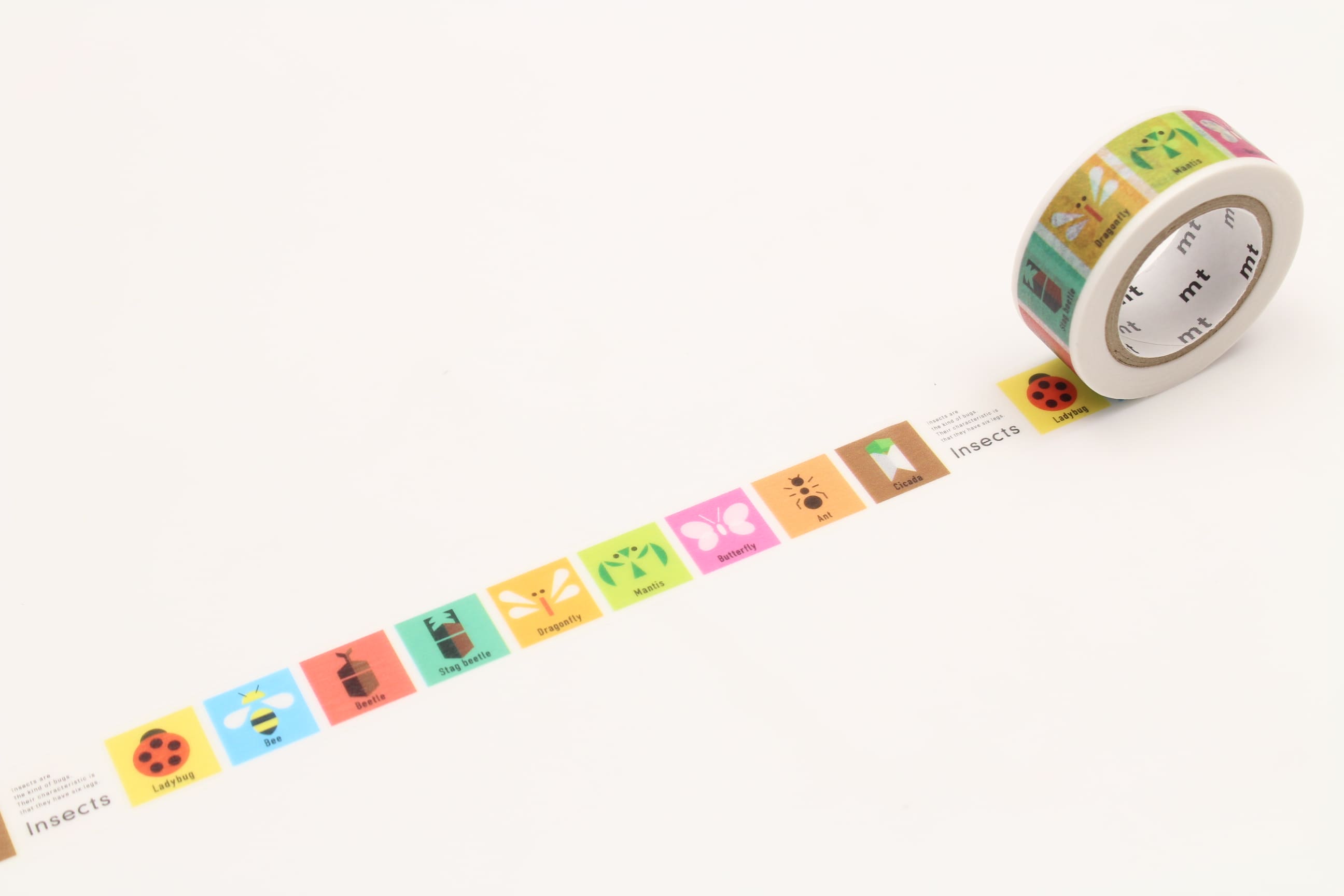 mt for Kids - Insects - 15mm Washi Tape