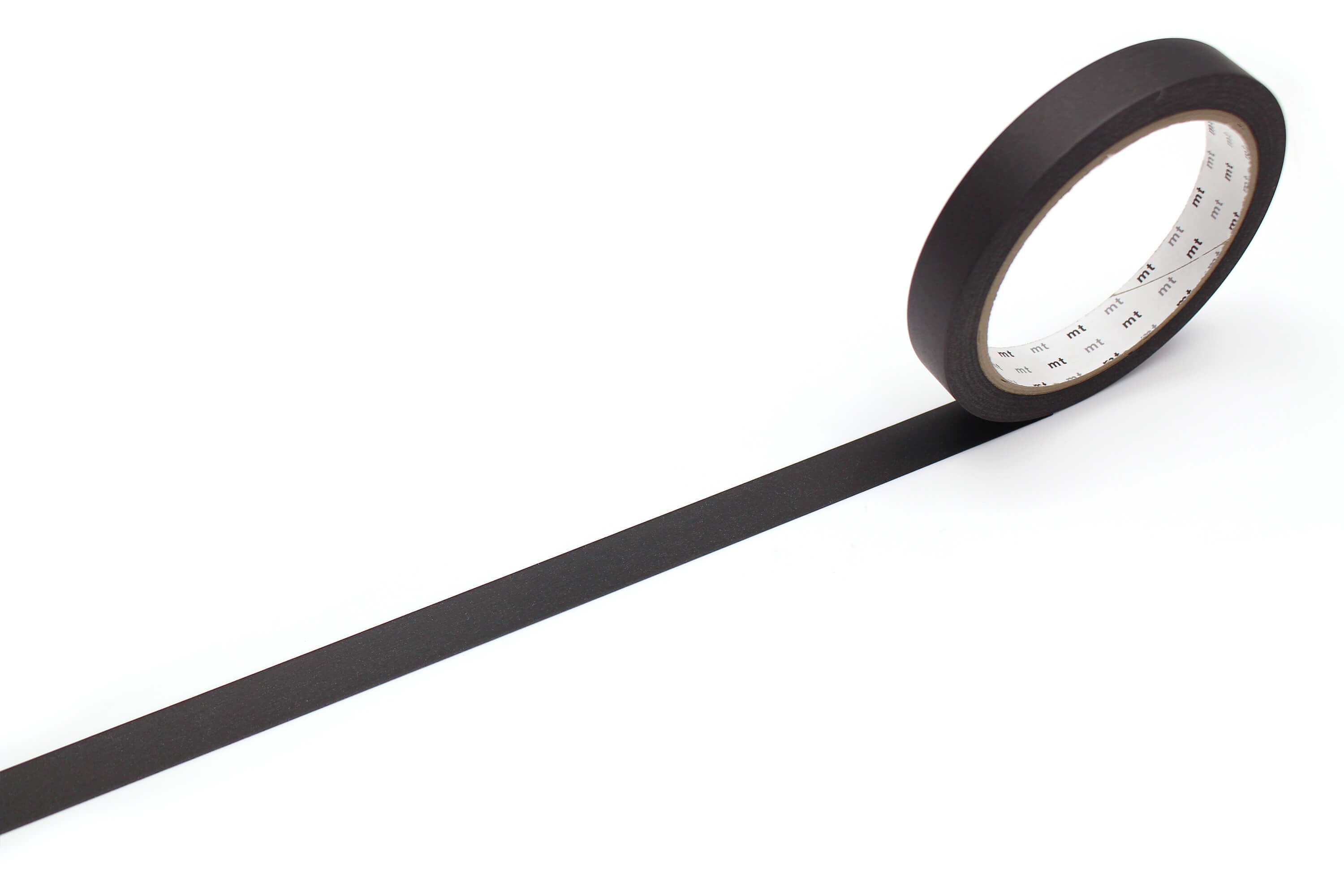 mt Large Core - Matte Black - 15mm Washi Tape