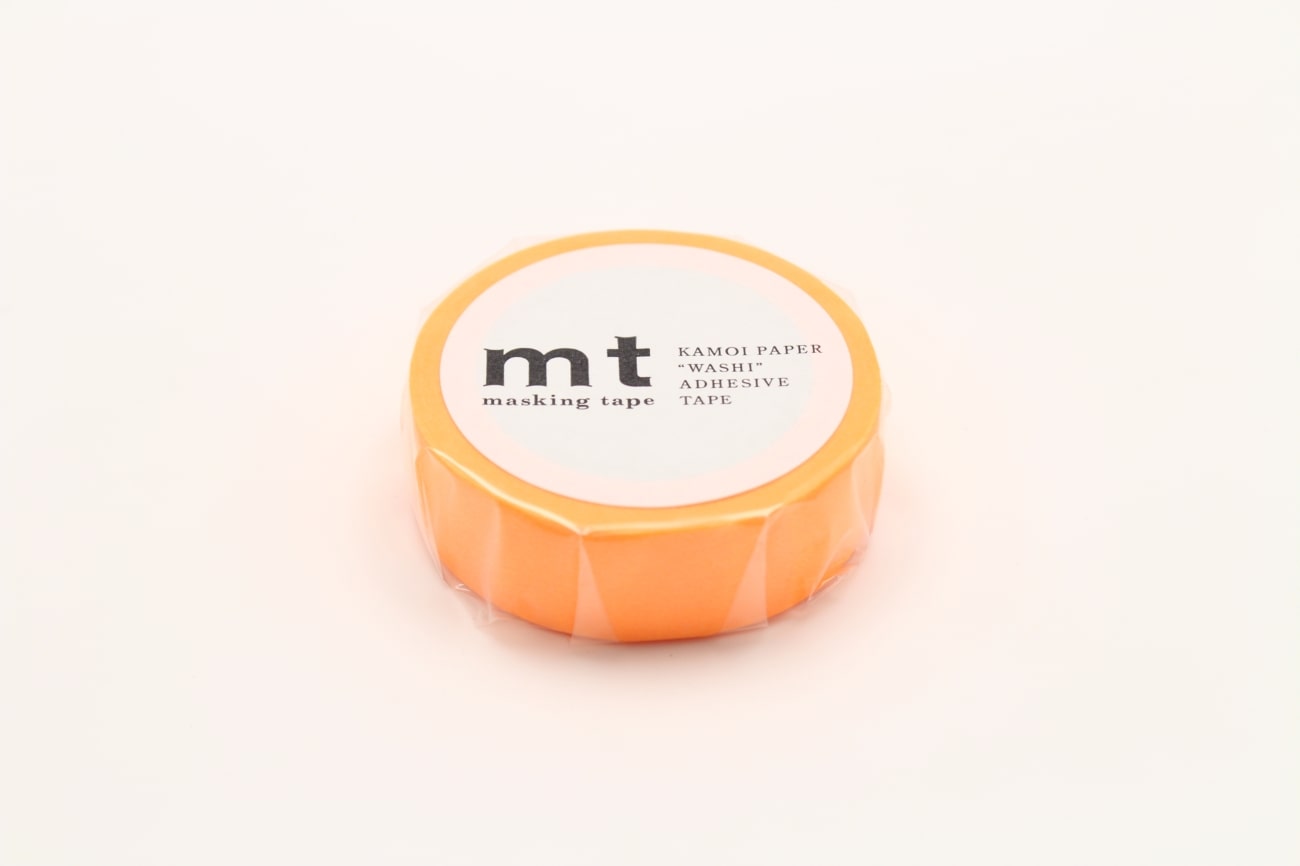 mt Basic - Shocking Orange - 15mm Washi Tape