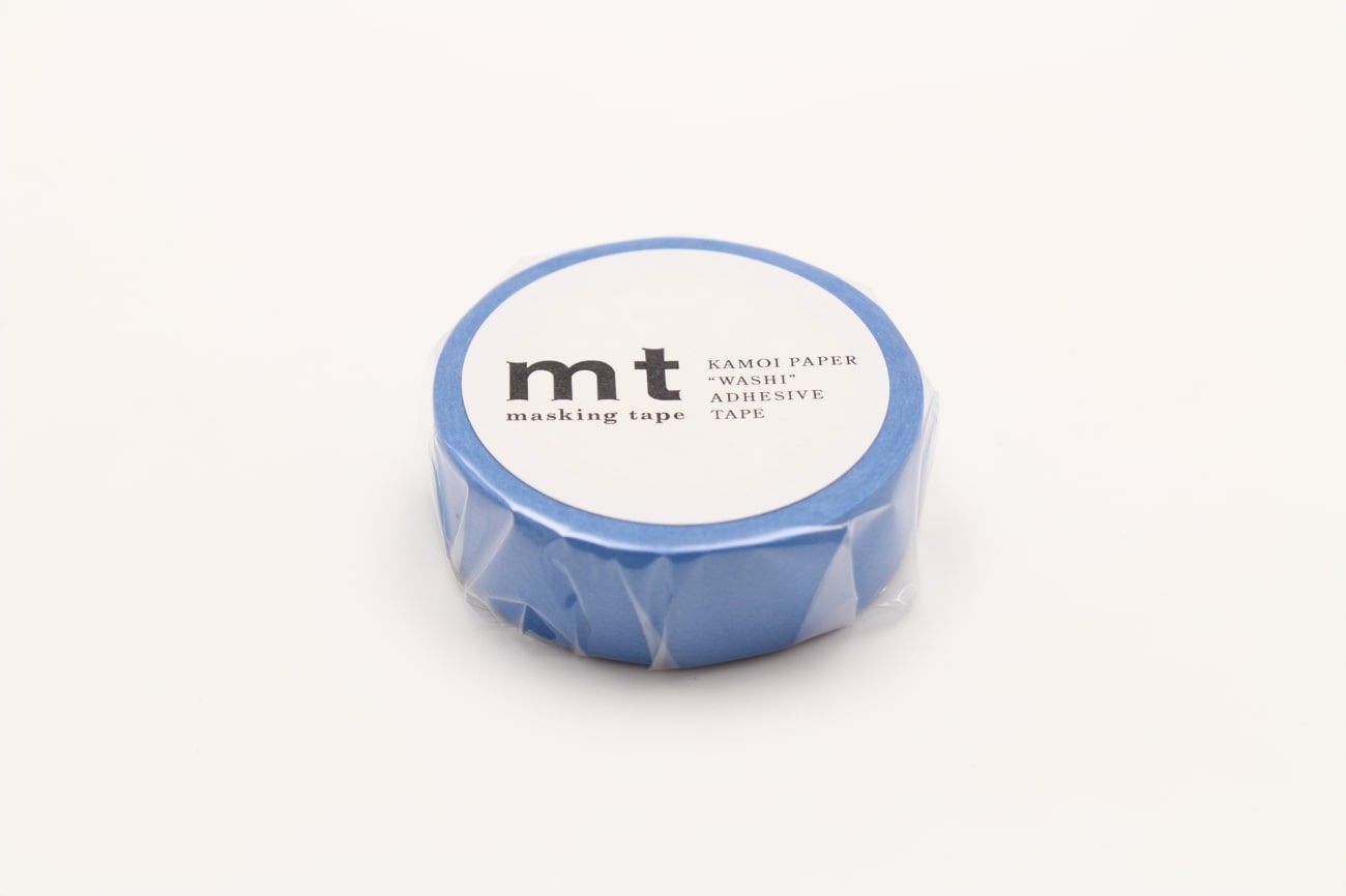 mt Basic - Blue - 15mm Washi Tape