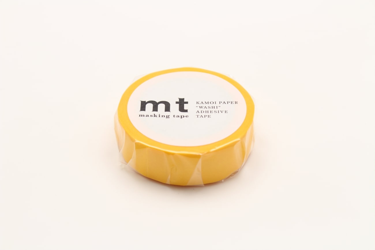 mt Basic - Yellow - 15mm Washi Tape