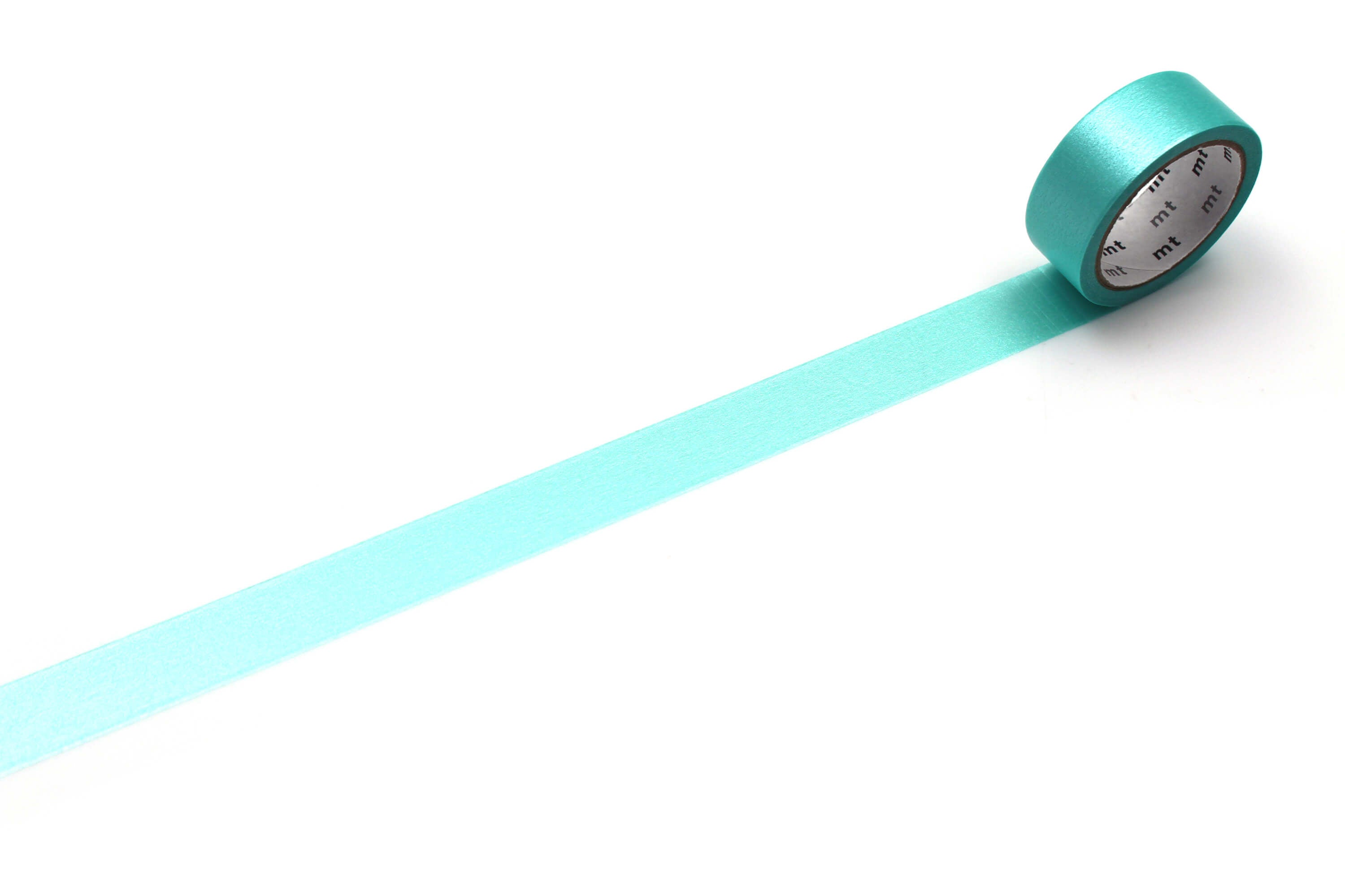 mt Basic - Green (Silky) - 15mm Washi Tape