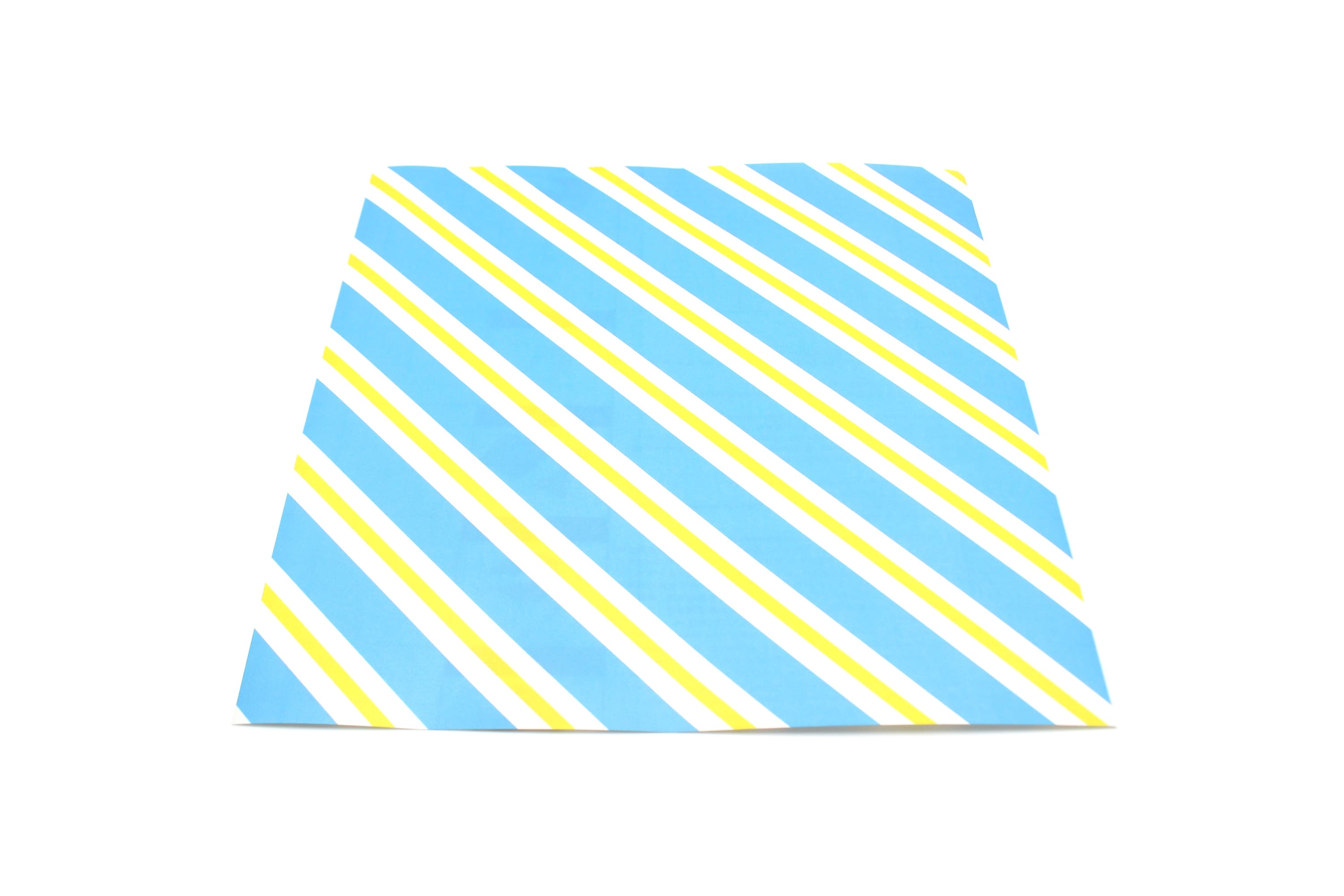 mt CASA - Stripe Light Blue x Yellow - 270mm Remake Sheet Square