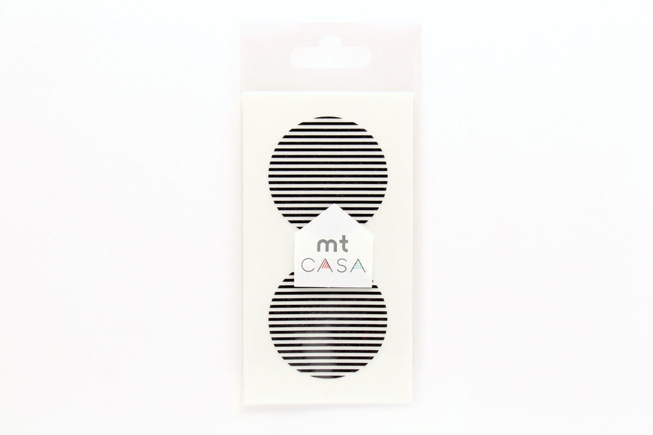 mt Seal - Border Black - 50mm Washi Tape Stickers