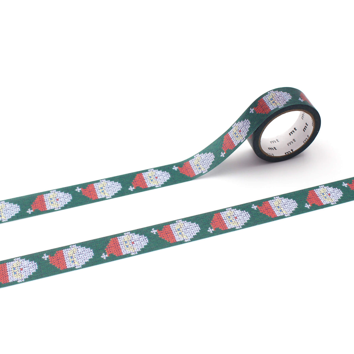 mt Christmas - Santa's Knitting - 15mm Washi Tape