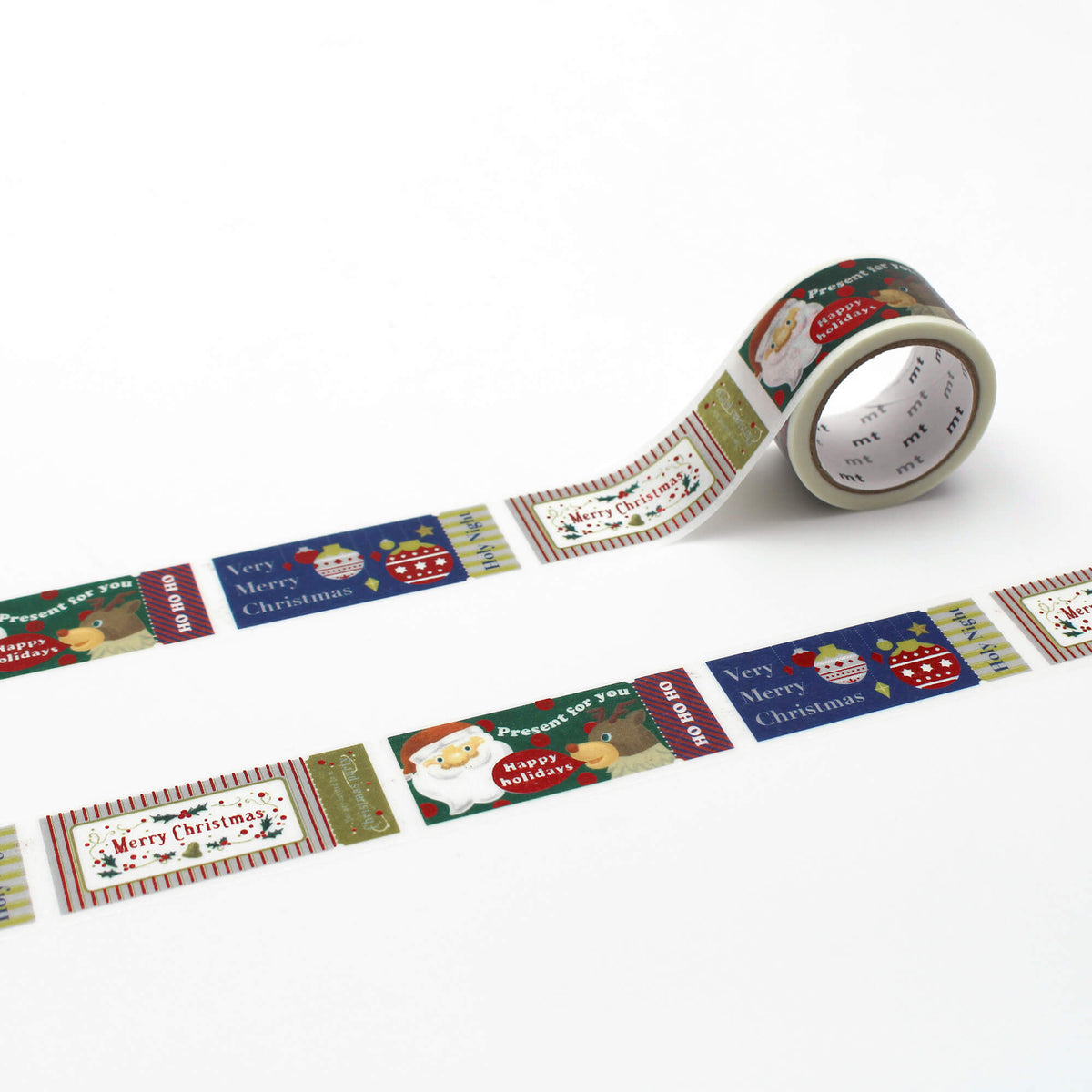 mt Christmas Foil Stamping - Christmas Tickets - 24mm Washi Tape