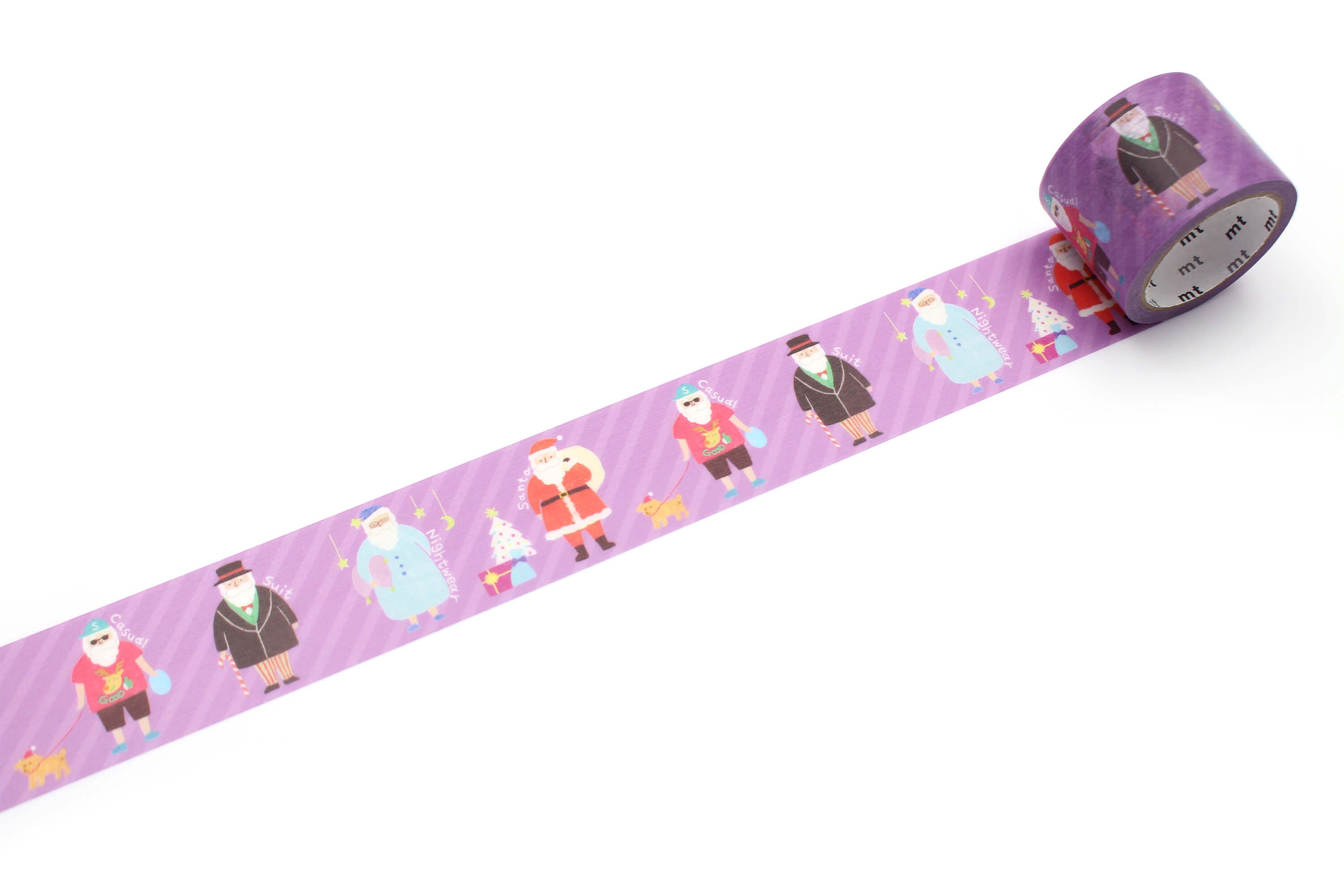 mt Christmas - Dress-up Santa - 30mm Washi Tape