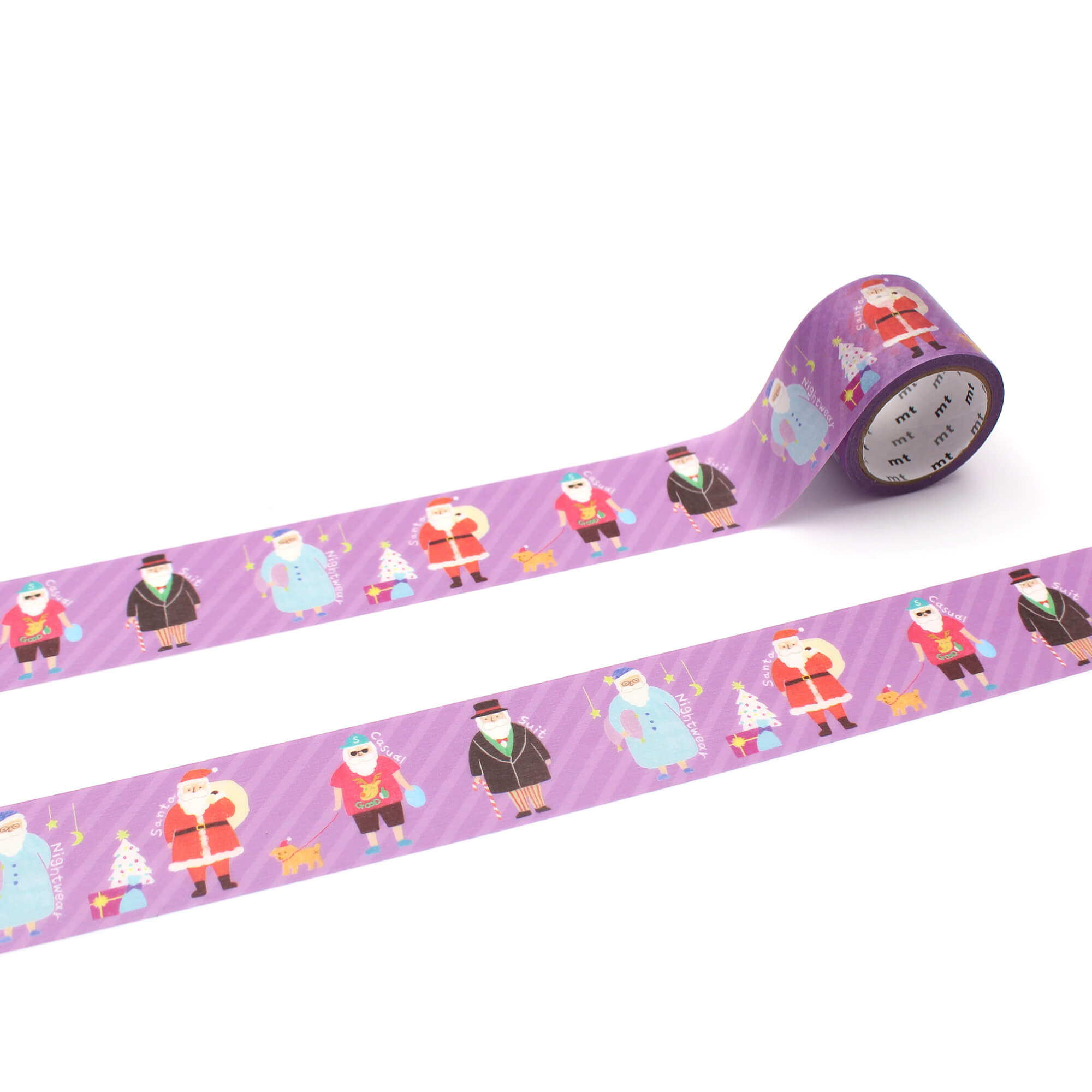 mt Christmas - Dress-up Santa - 30mm Washi Tape