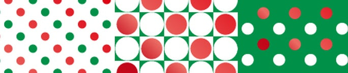 mt Christmas Foil Stamping - Christmas Colour Dots - 10mm Washi Tape