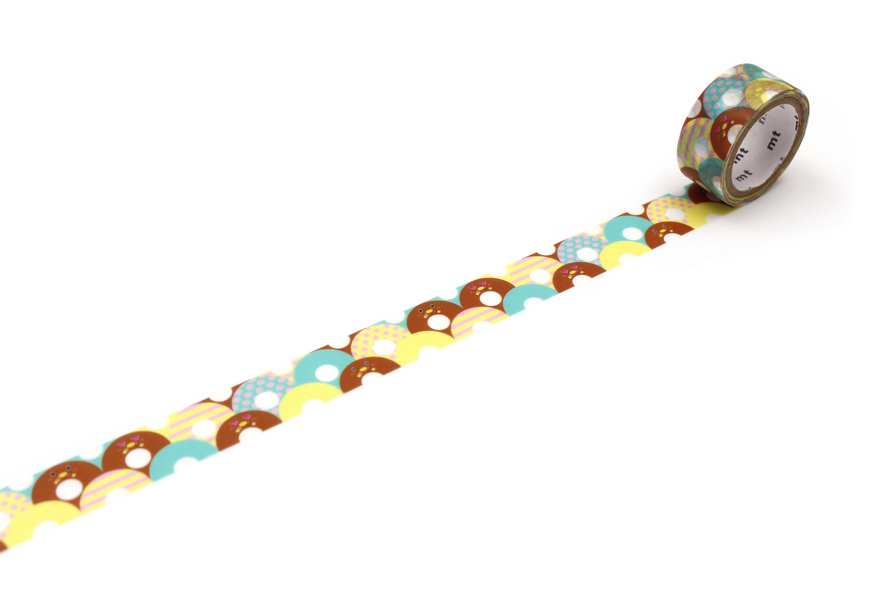 mt Special - Colorful circle X young-kun - 15mm Washi Tape