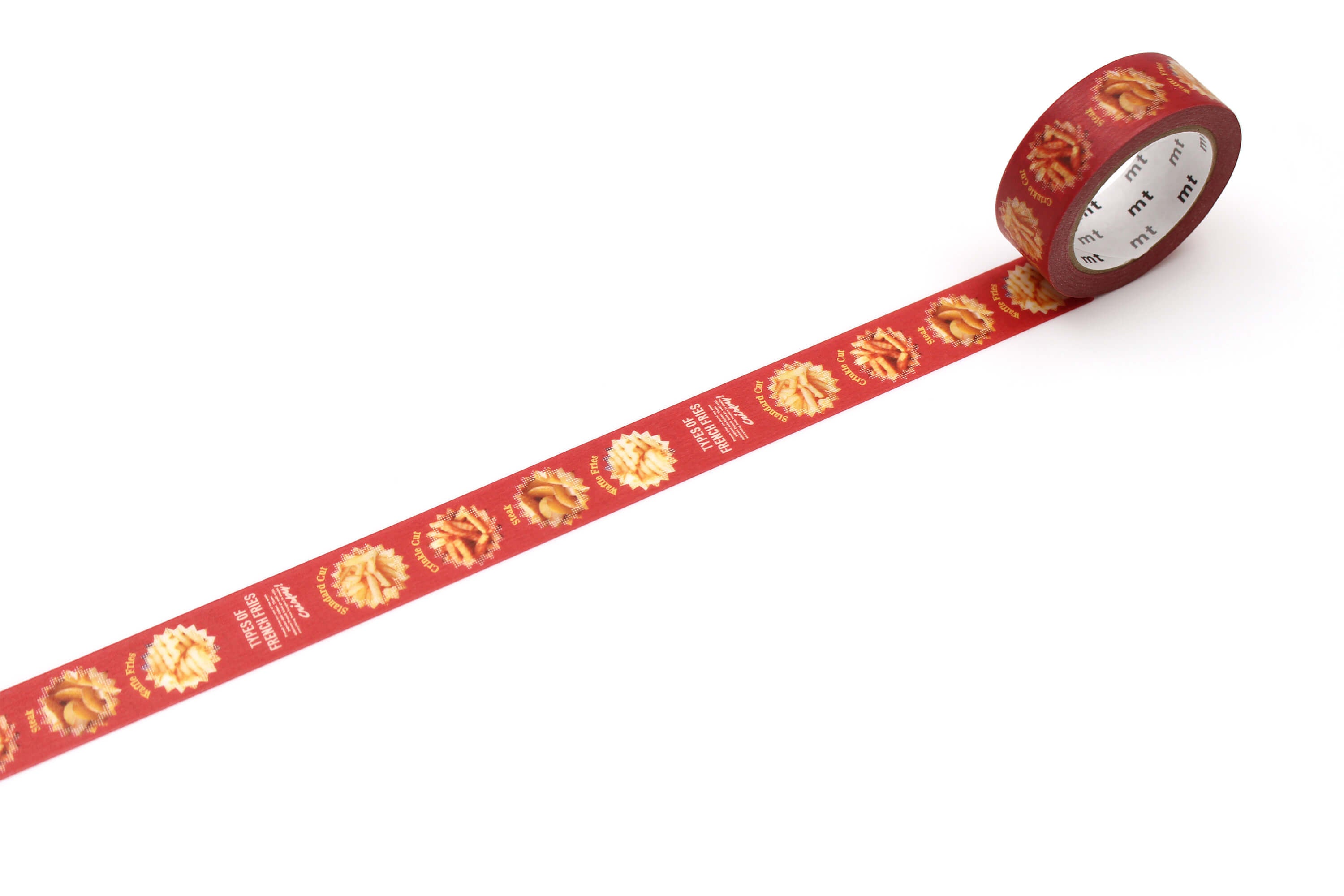 mt ex - French Fries -  15mm Washi Tape