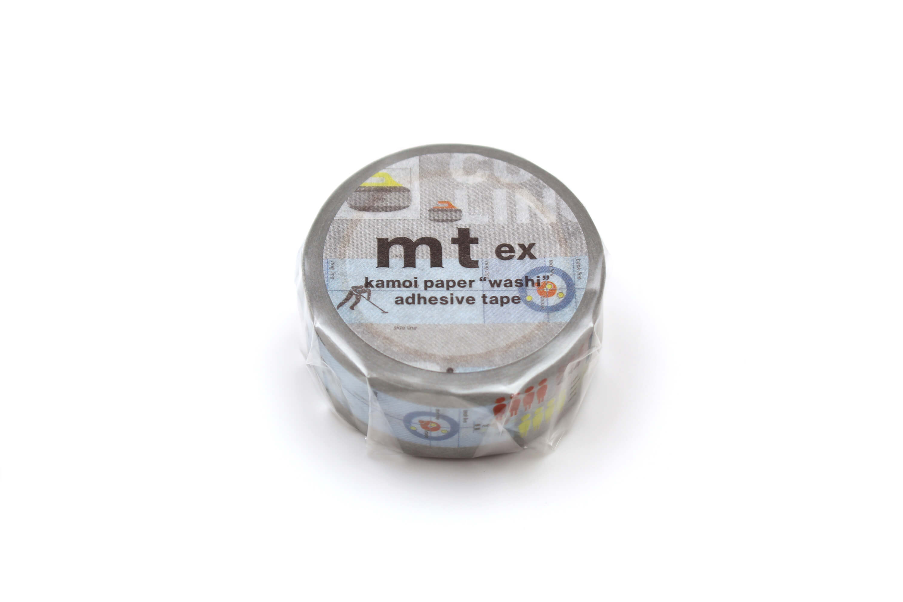 mt ex - Winter Sports Curling -  18mm Washi Tape